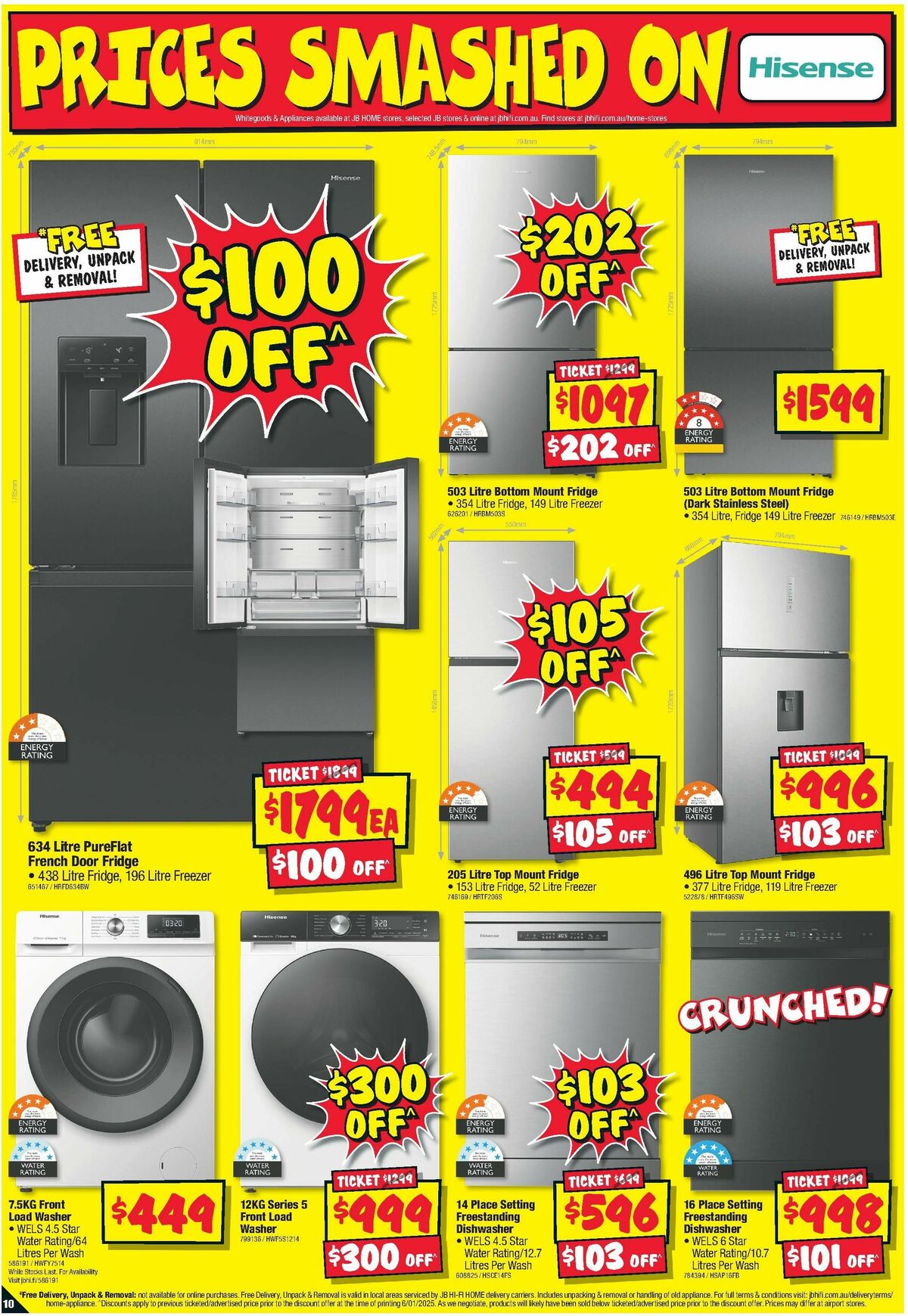 JB Hi-Fi Home Appliance Sellout Catalogues from 16 January