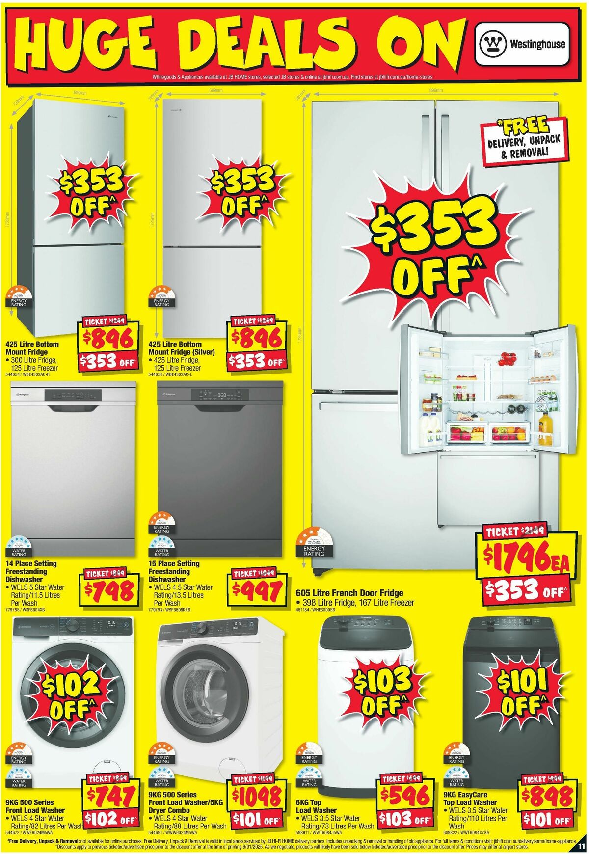 JB Hi-Fi Home Appliance Sellout Catalogues from 16 January