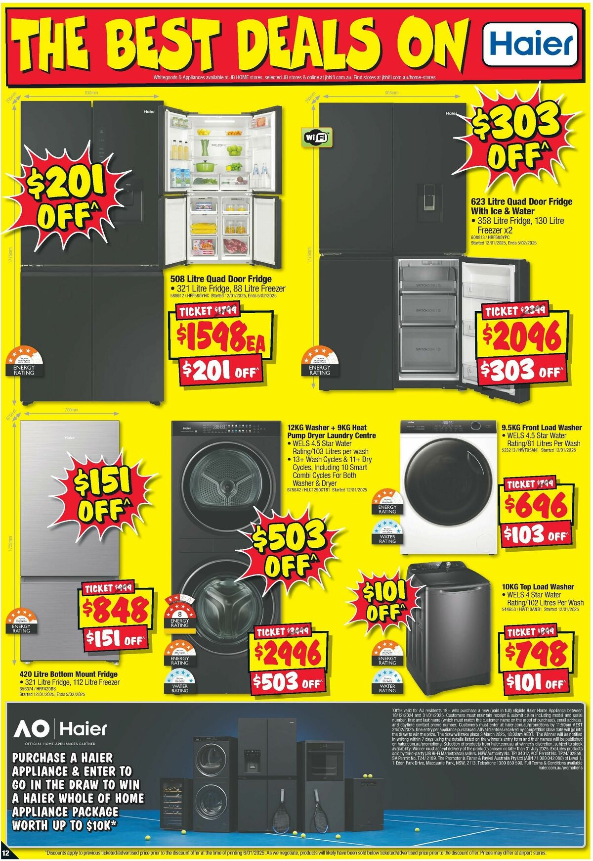 JB Hi-Fi Home Appliance Sellout Catalogues from 16 January