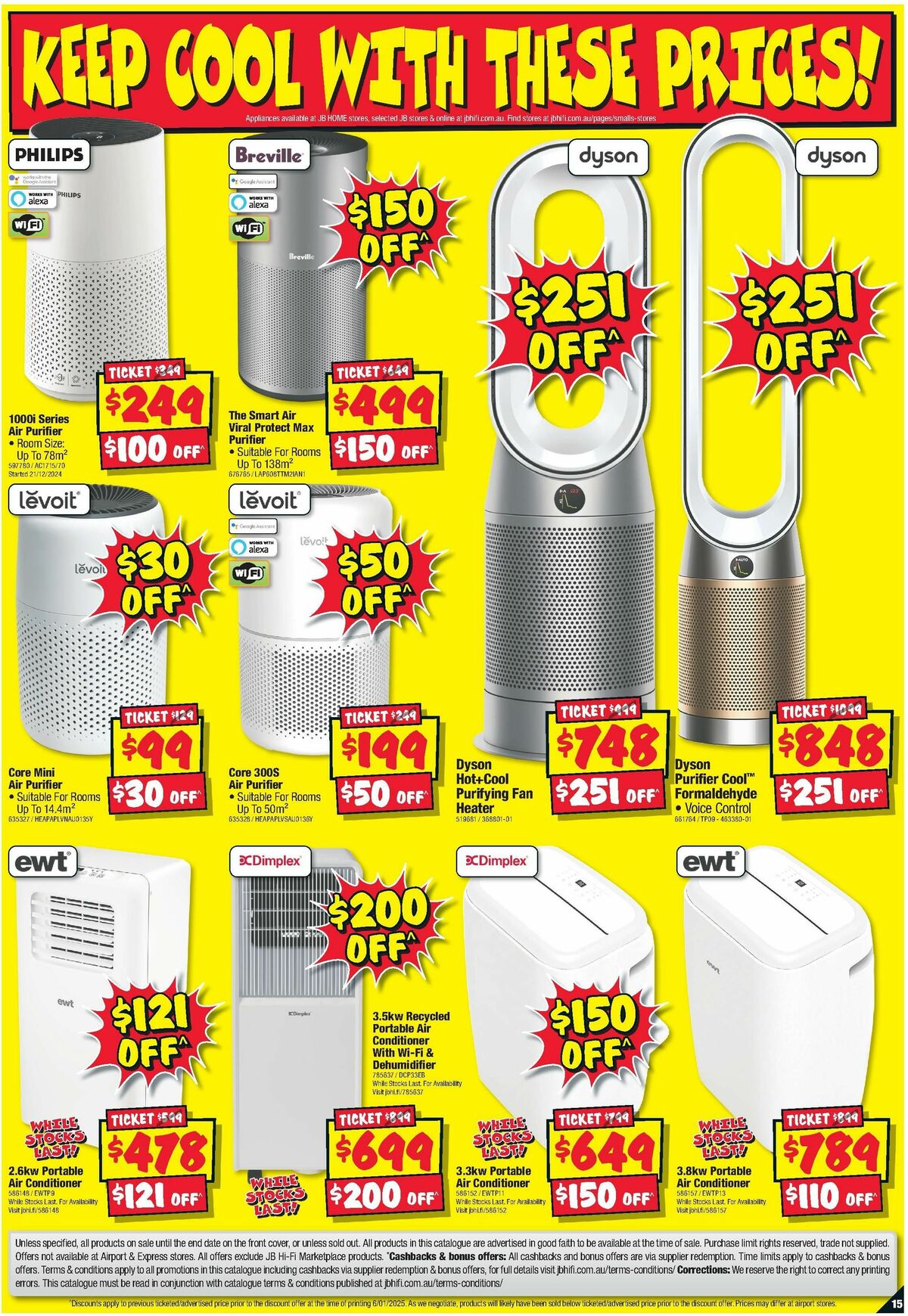 JB Hi-Fi Home Appliance Sellout Catalogues from 16 January