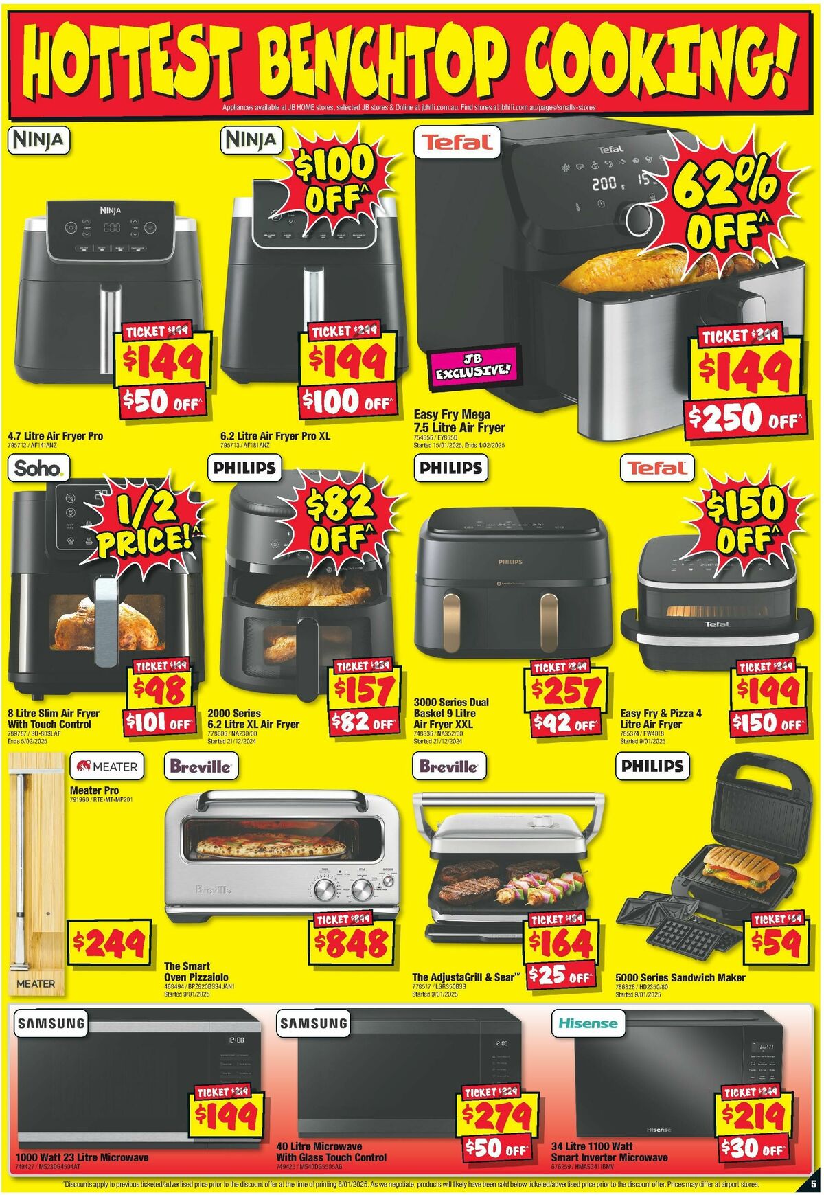 JB Hi-Fi Home Appliance Sellout Catalogues from 16 January