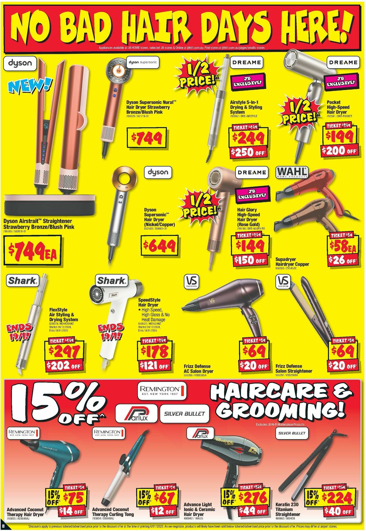 JB Hi-Fi Home Appliance Sellout Catalogues from 16 January