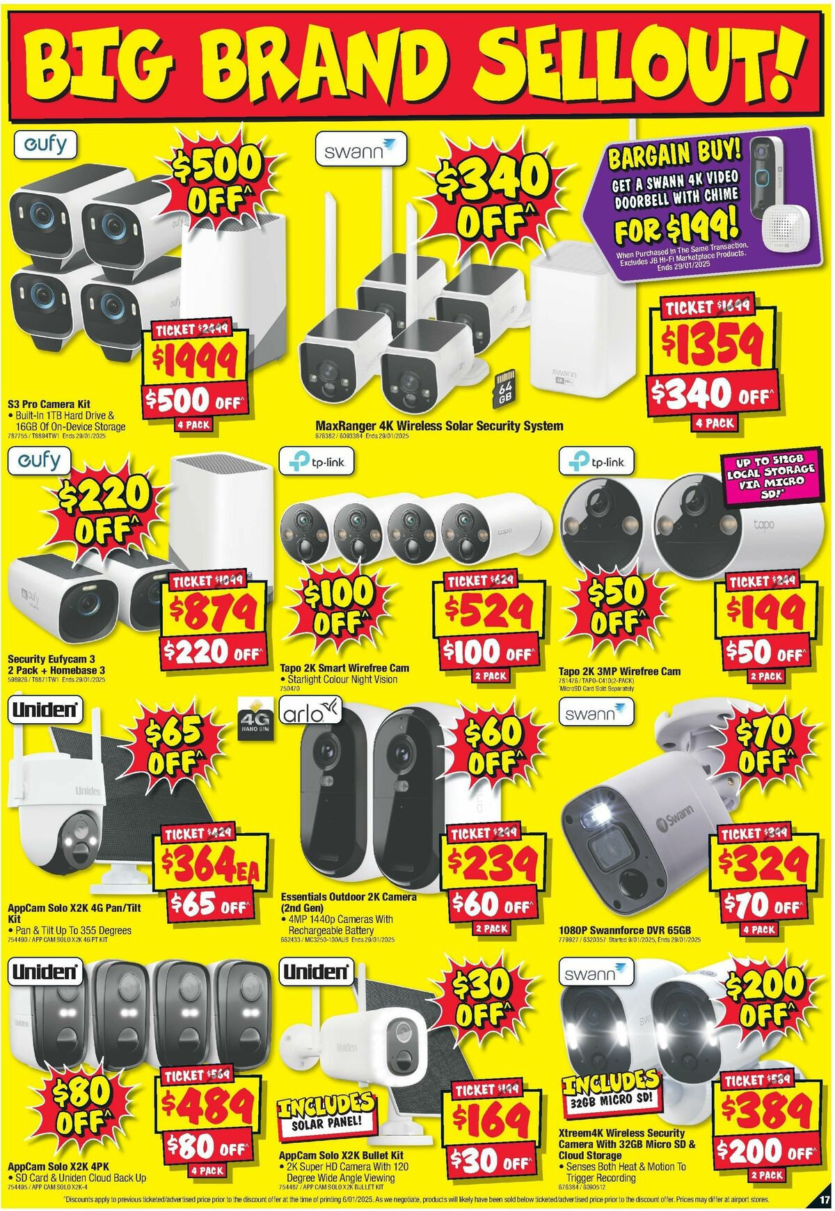 JB Hi-Fi Catalogues from 16 January