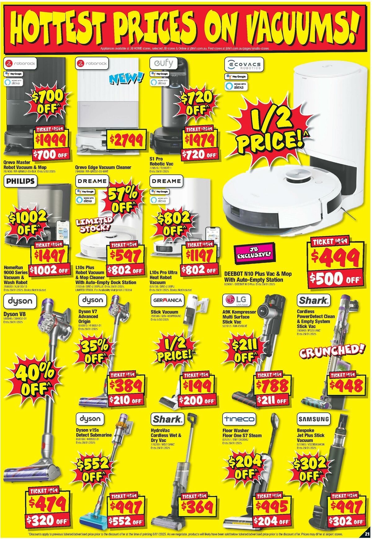 JB Hi-Fi Catalogues from 16 January