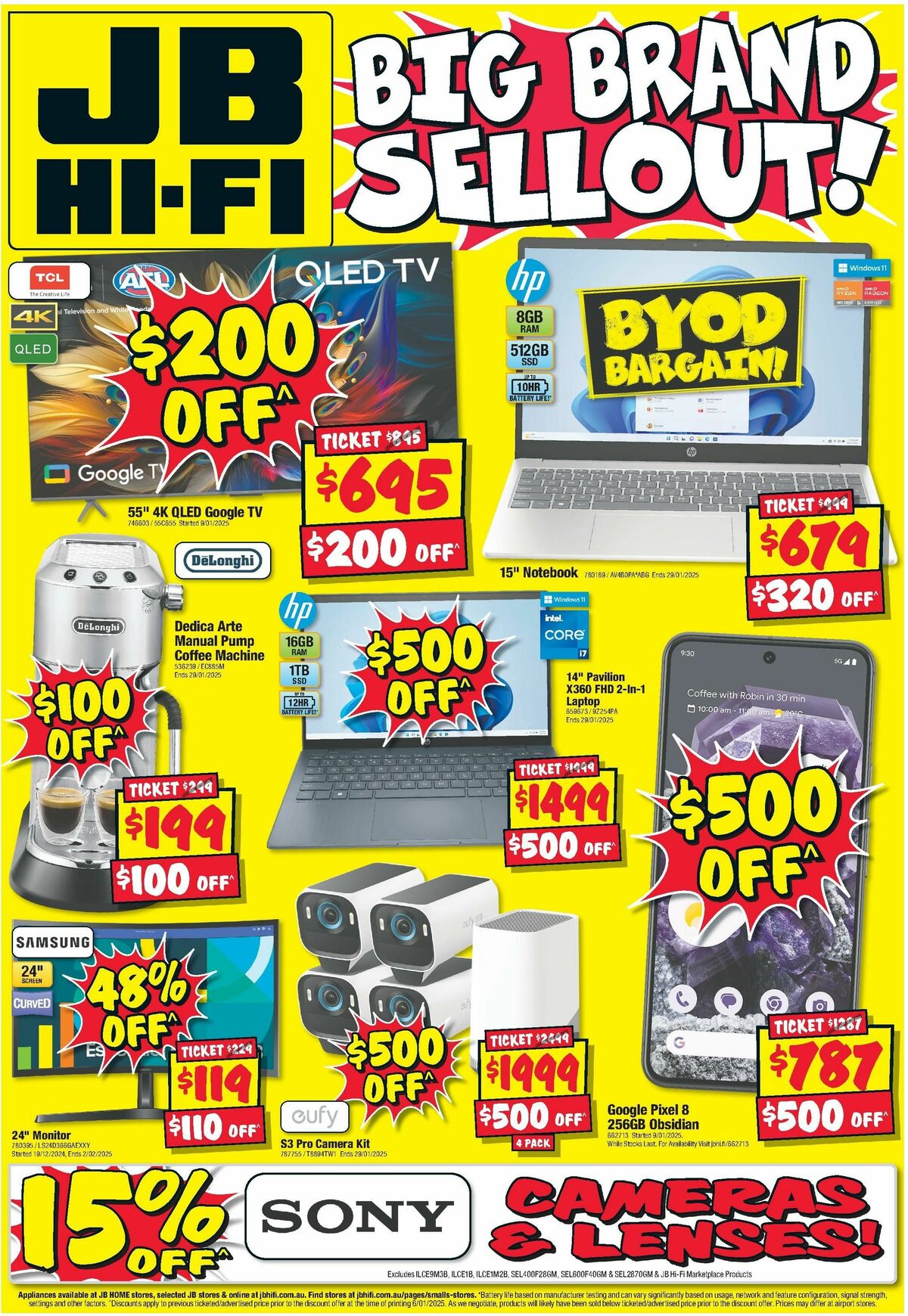 JB Hi-Fi Catalogues from 16 January