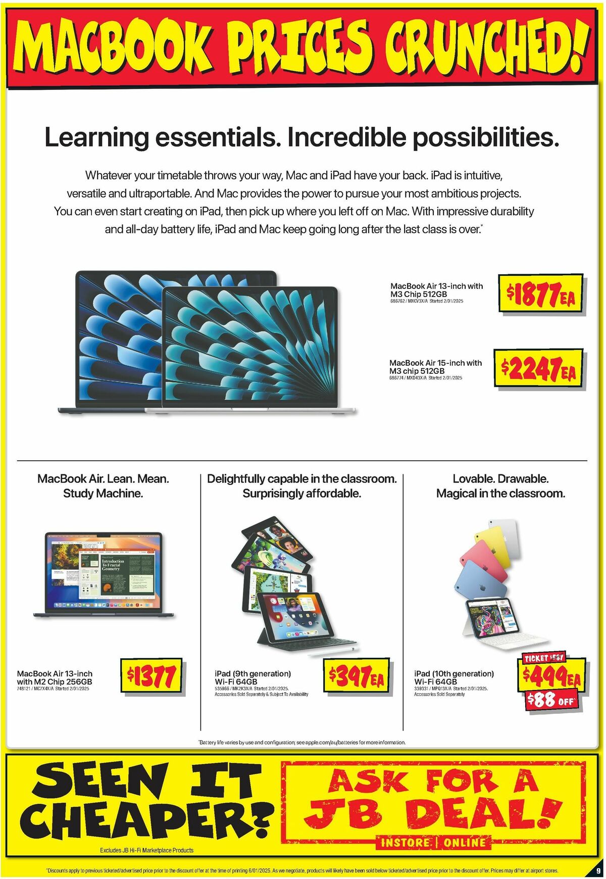 JB Hi-Fi Catalogues from 16 January