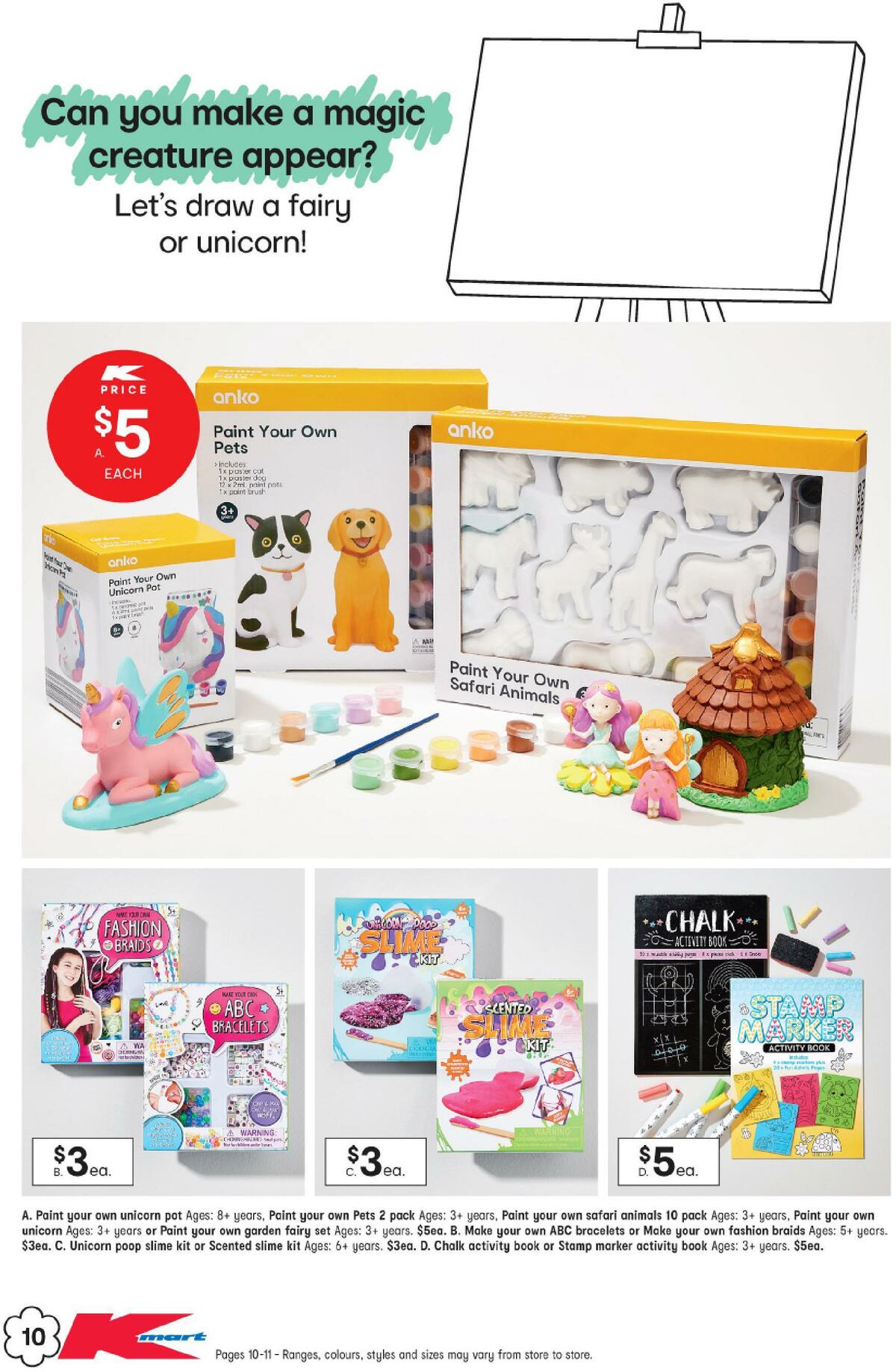 Kmart Endless School Holiday Fun Catalogues from 26 March