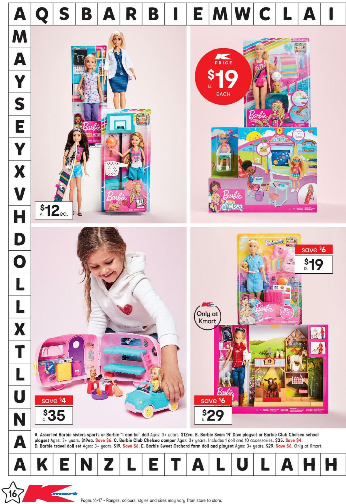 Kmart Endless School Holiday Fun Catalogues from 26 March