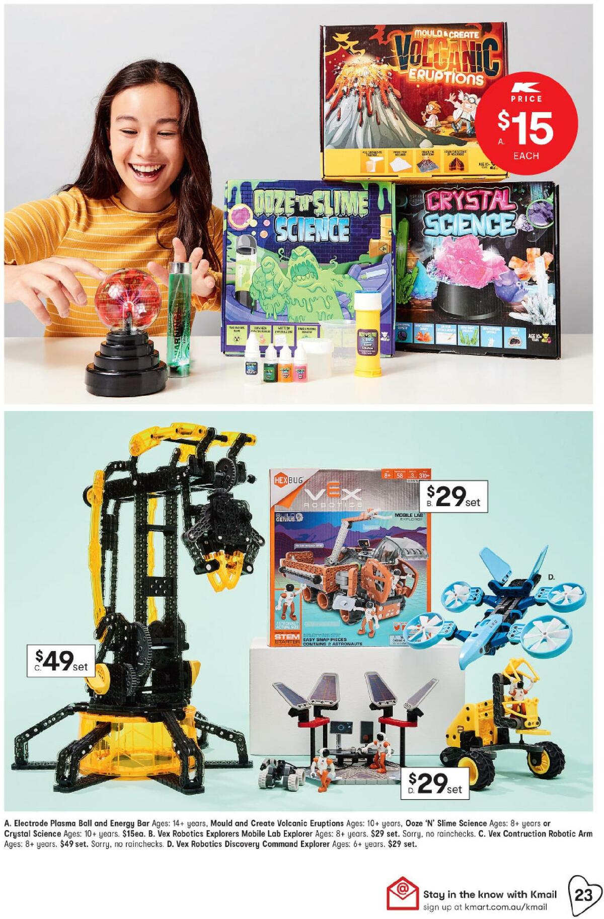 Kmart Endless School Holiday Fun Catalogues from 26 March