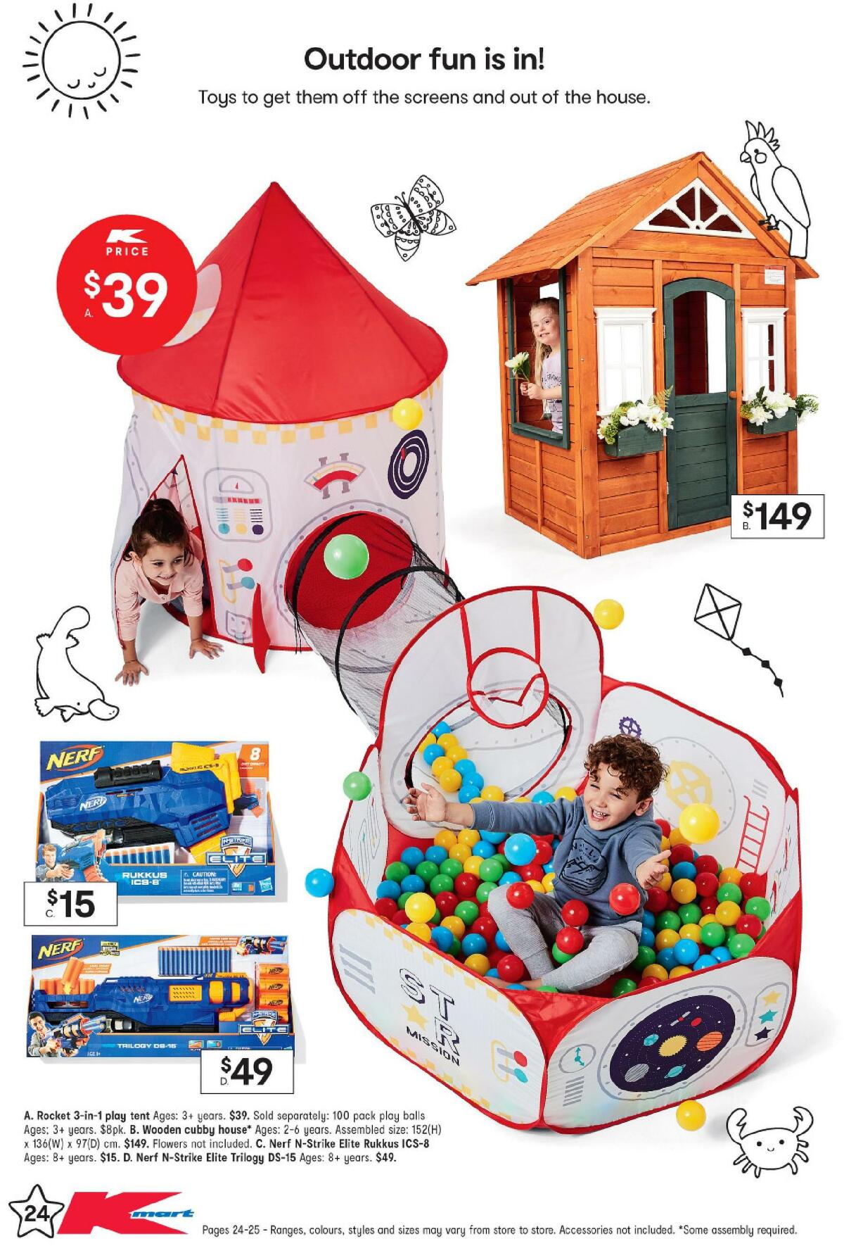 Kmart Endless School Holiday Fun Catalogues from 26 March