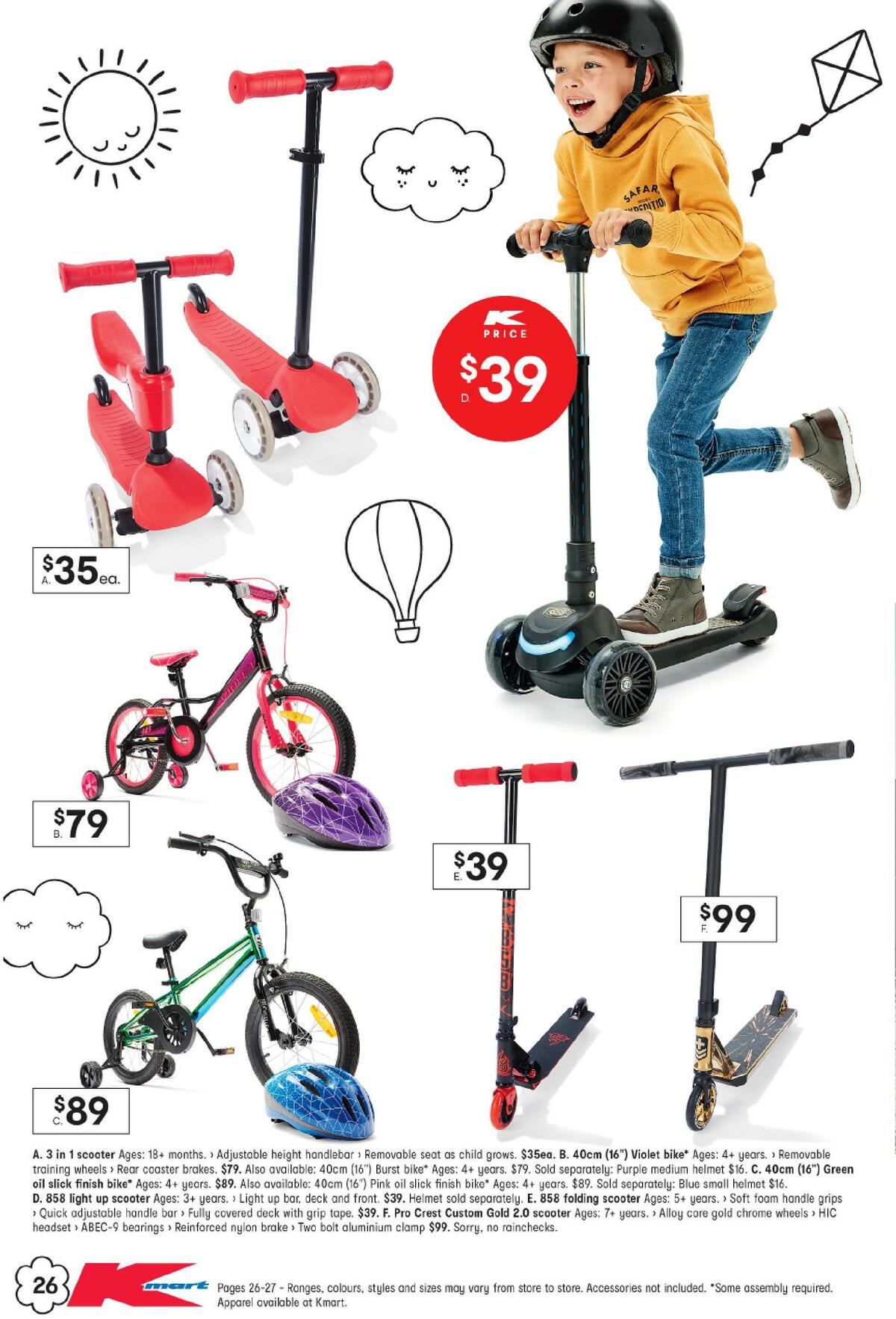 Kmart Endless School Holiday Fun Catalogues from 26 March