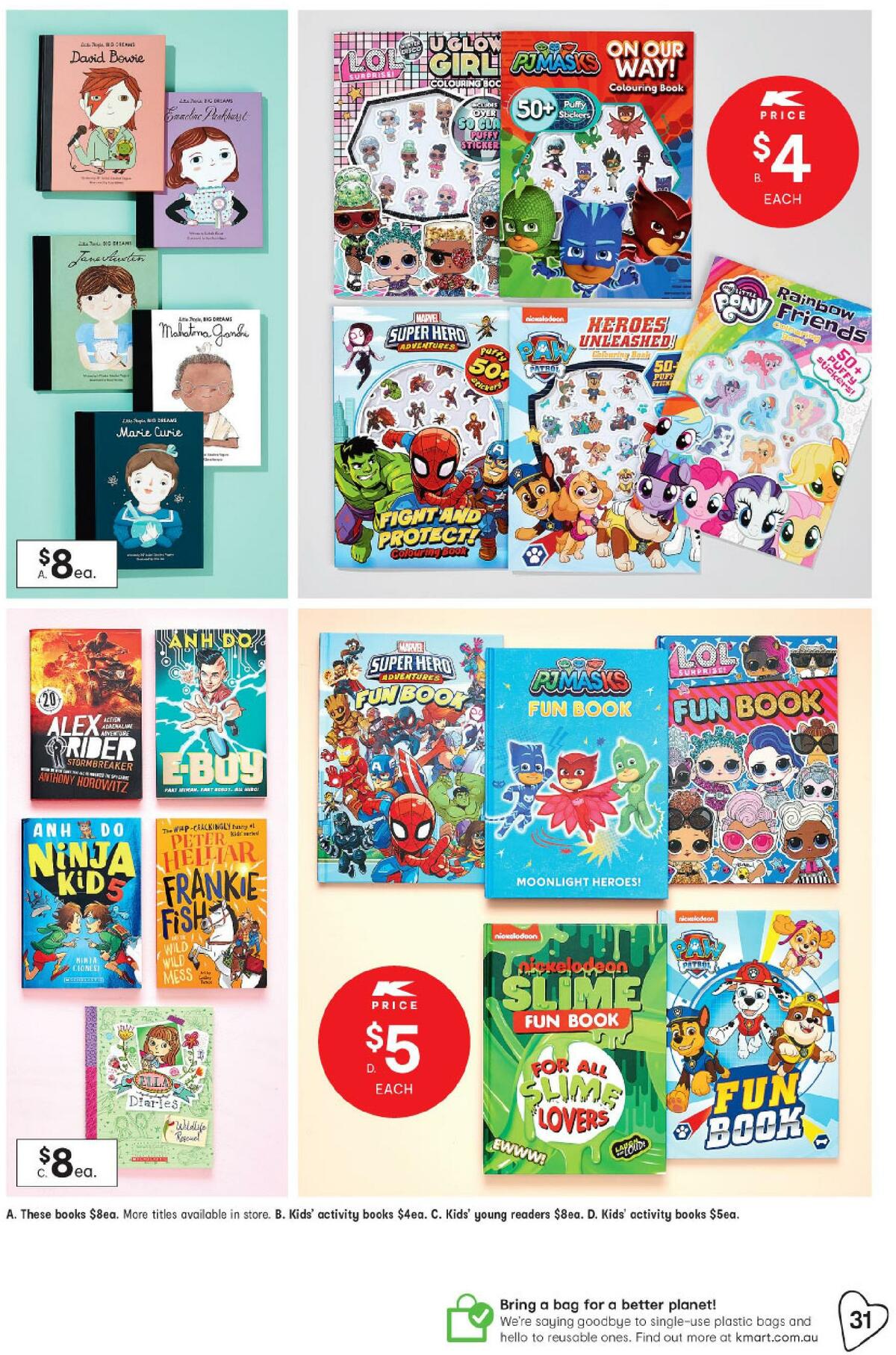 Kmart Endless School Holiday Fun Catalogues from 26 March