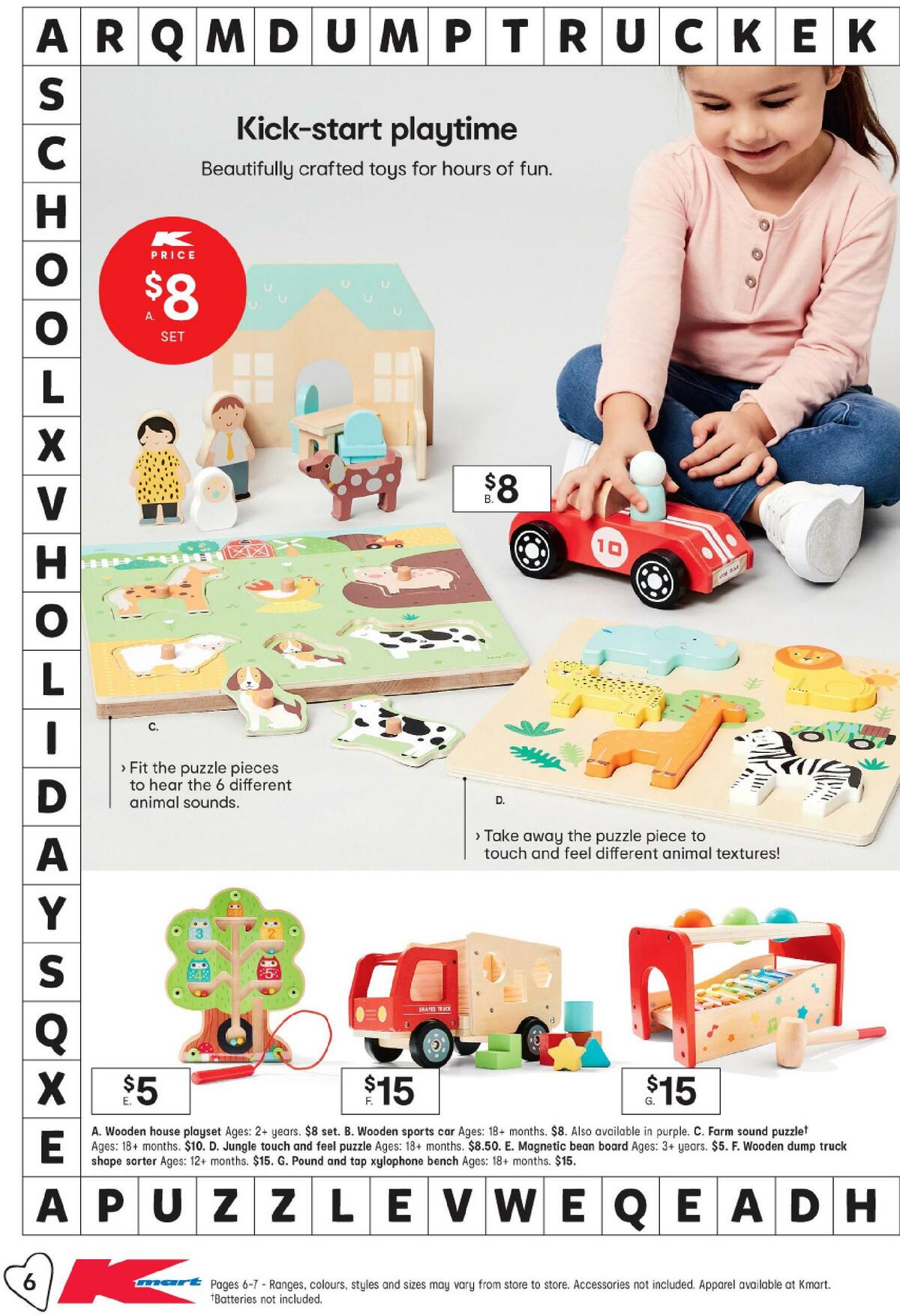 Kmart Endless School Holiday Fun Catalogues from 26 March