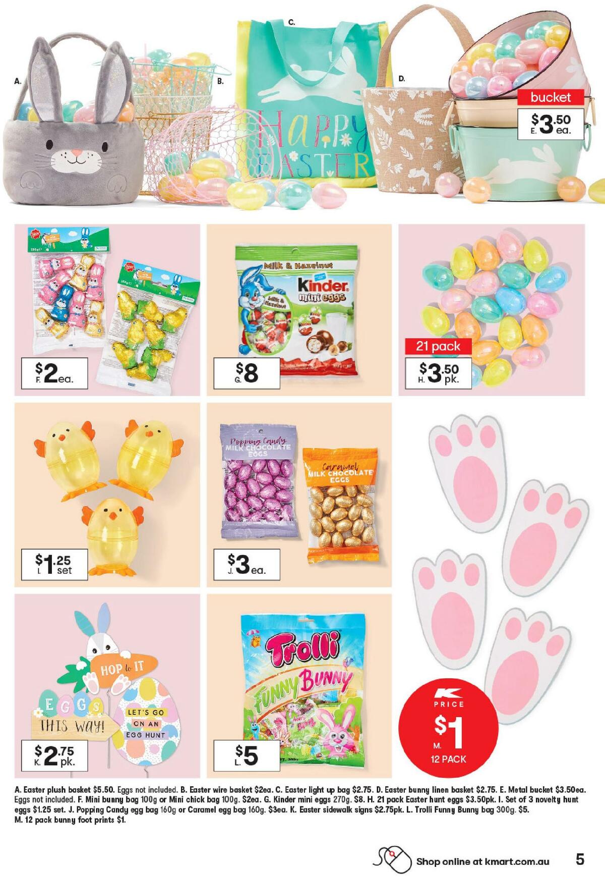 Kmart Endless Easter Fun Catalogues from 2 April