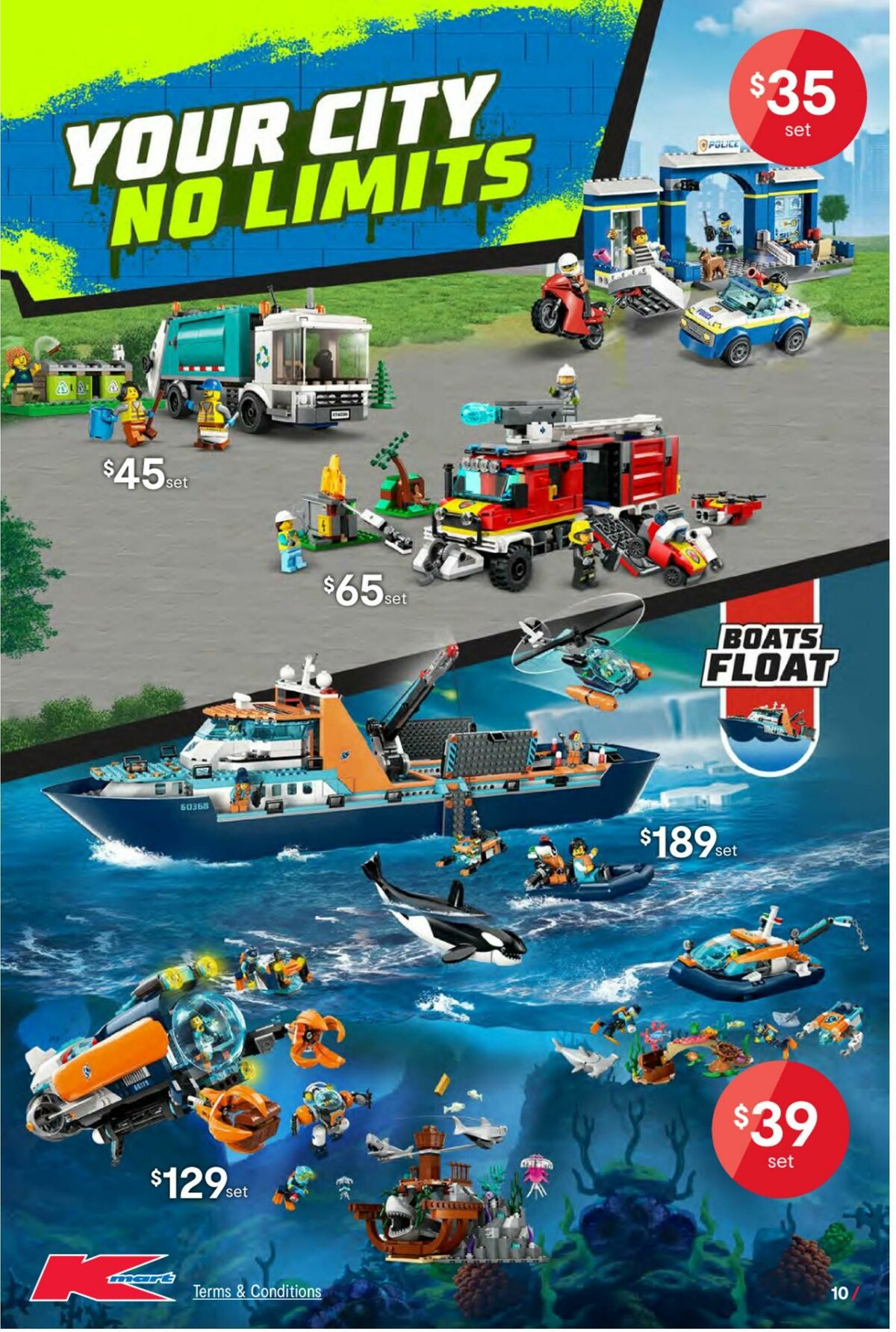 Kmart LEGO Sets for All Ages Catalogues from 17 August