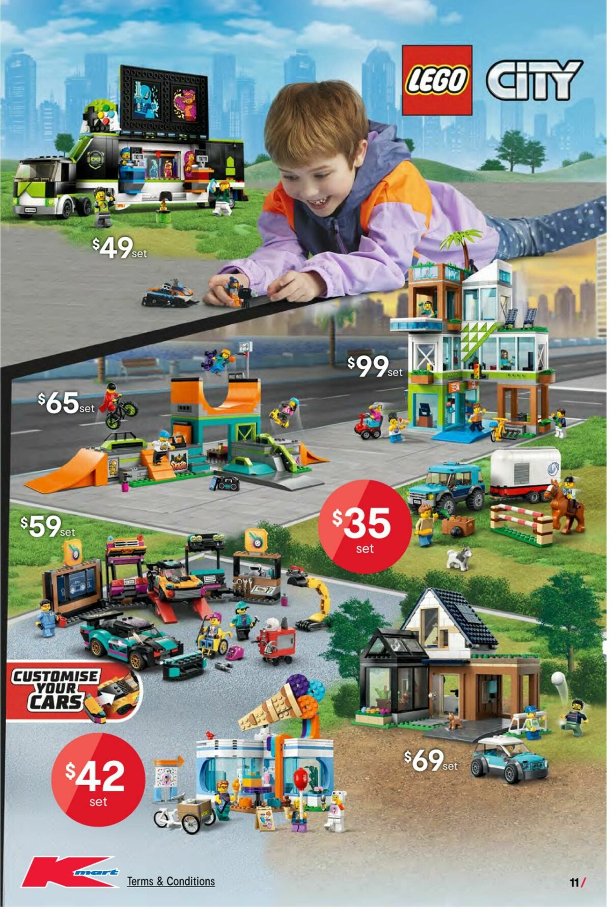 Kmart LEGO Sets for All Ages Catalogues from 17 August