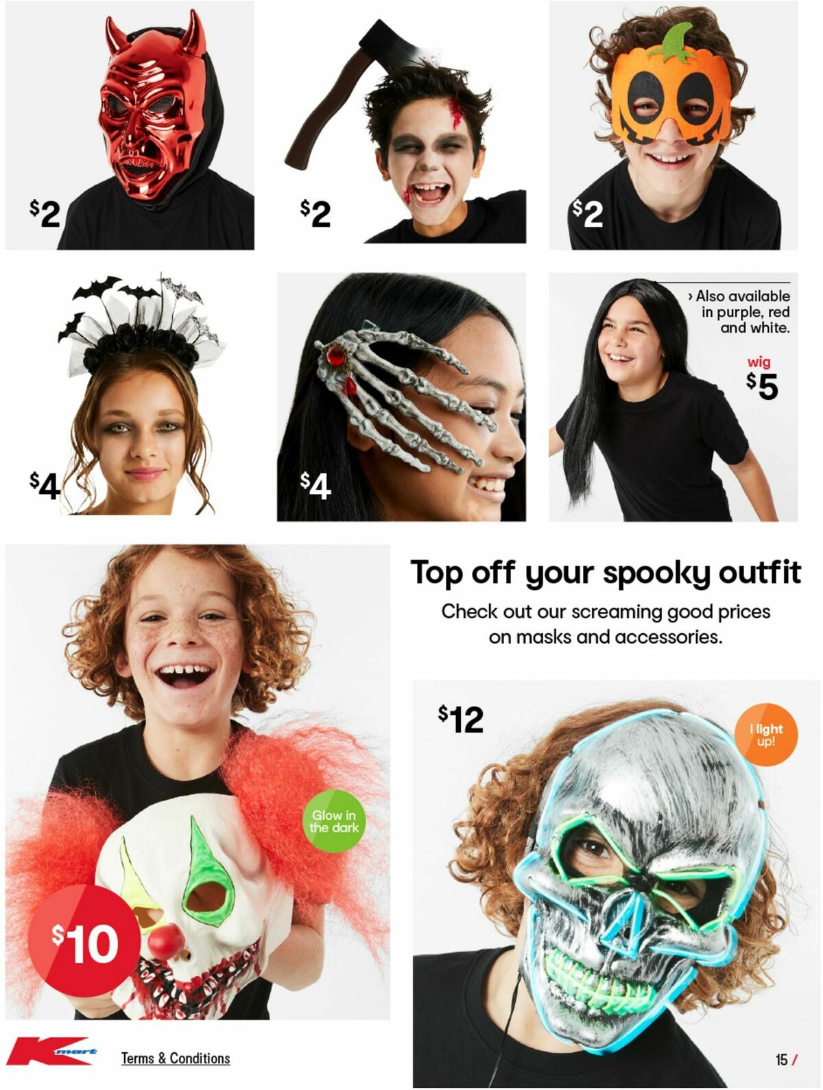 Kmart Halloween Lookbook Catalogues from 28 September