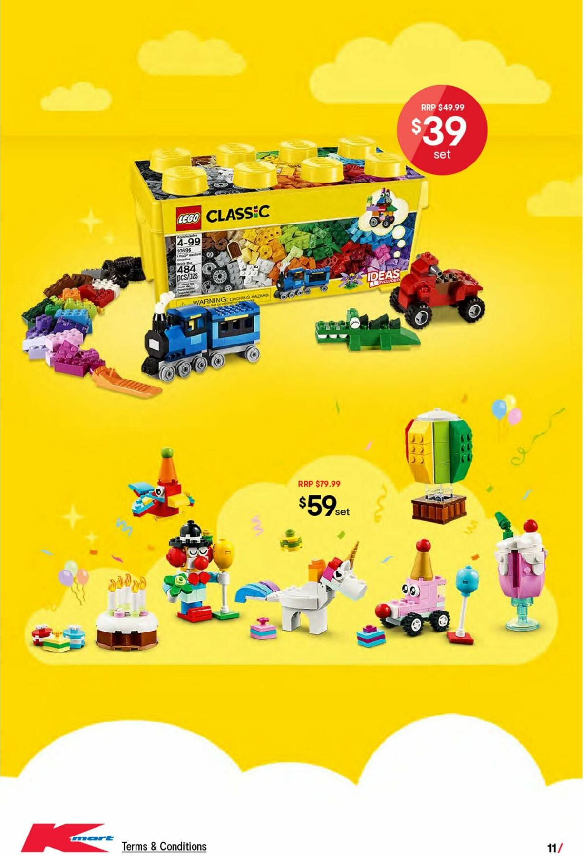 Kmart LEGO Sets for All Ages Catalogues from 1 December