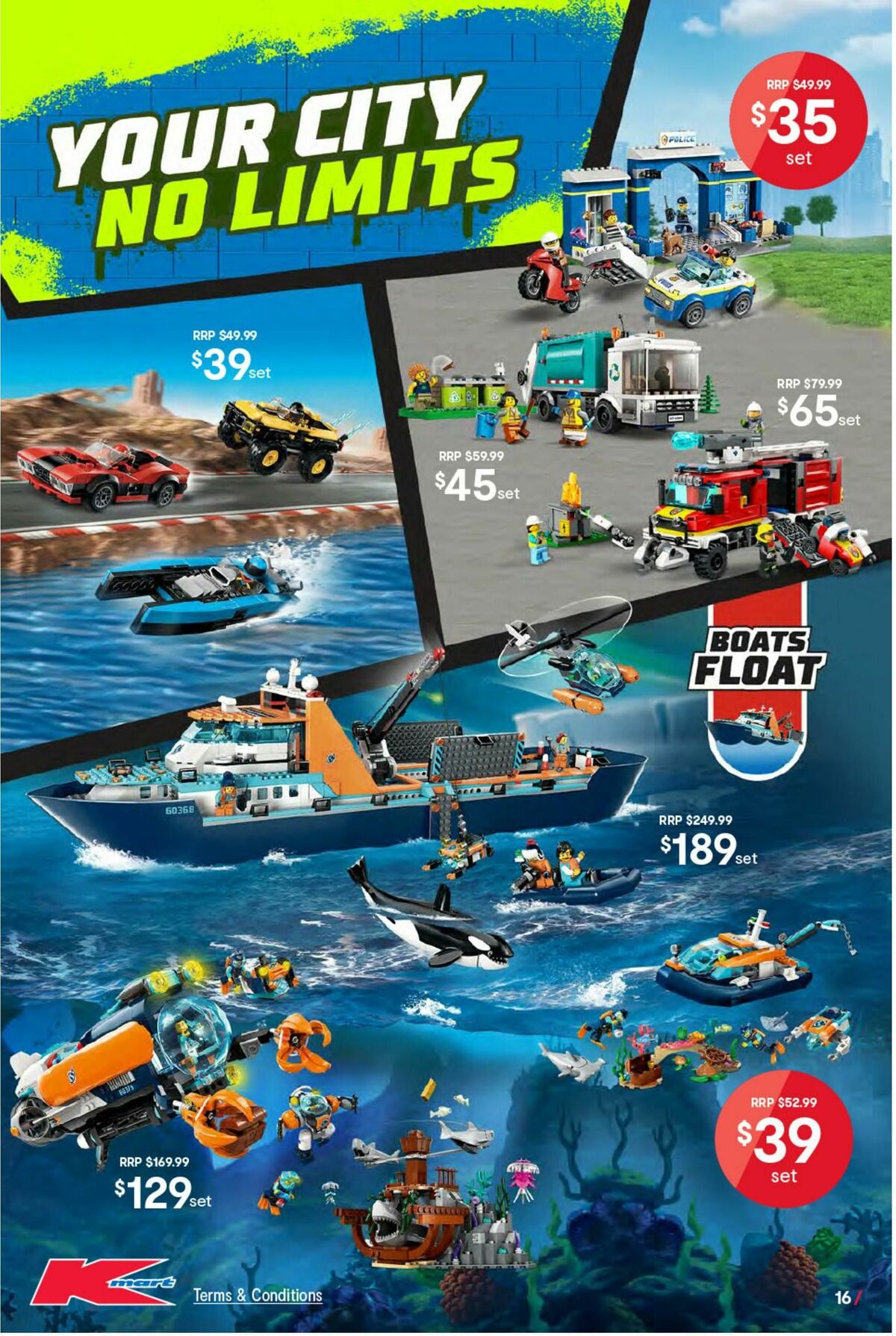 Kmart LEGO Sets for All Ages Catalogues from 1 December