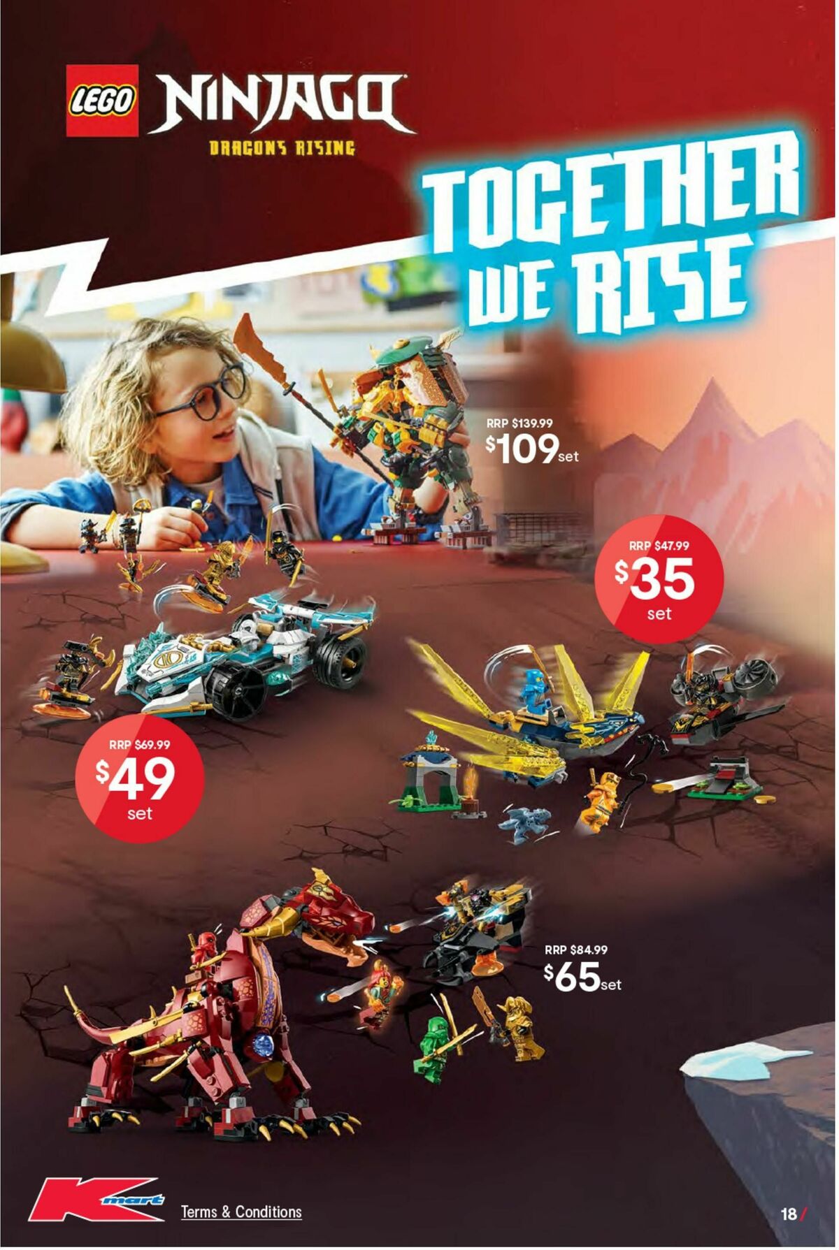 Kmart LEGO Sets for All Ages Catalogues from 1 December