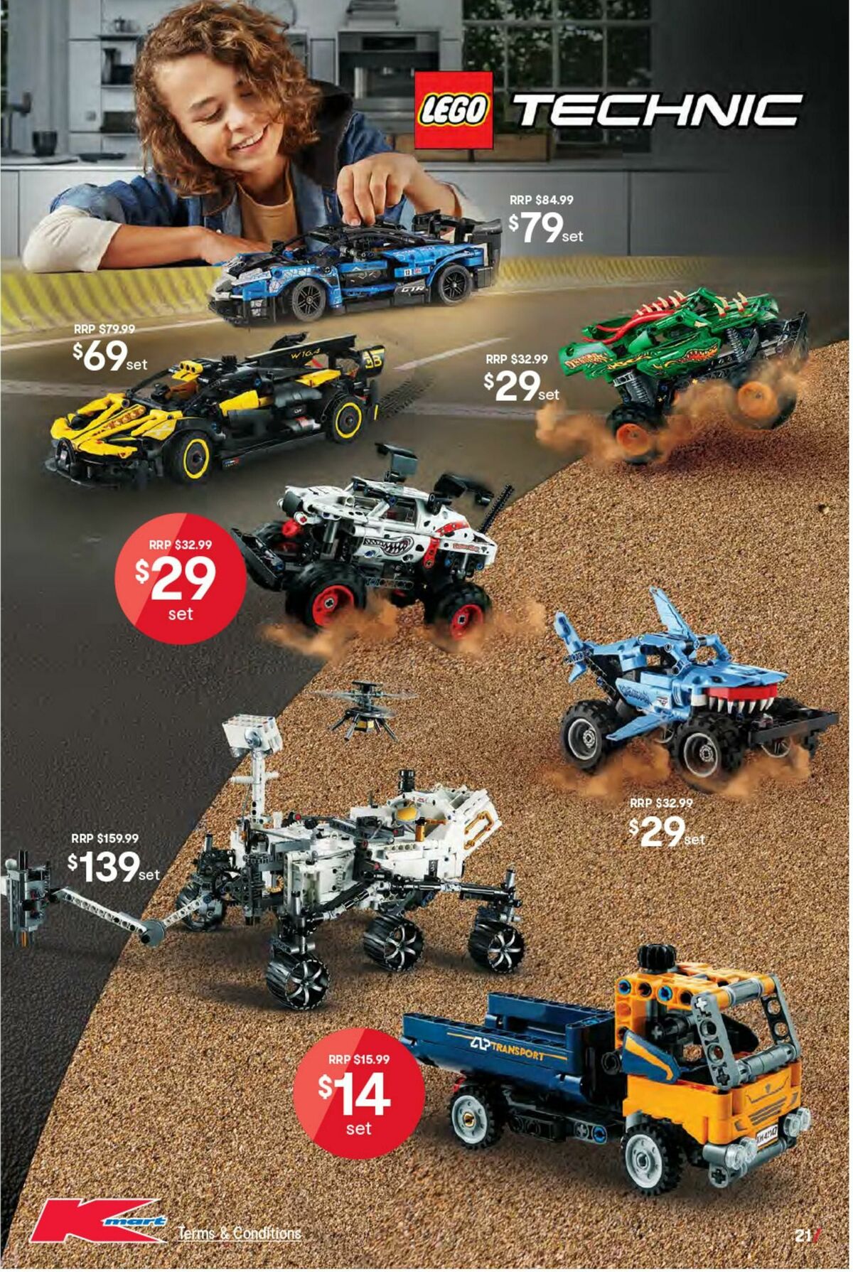 Kmart LEGO Sets for All Ages Catalogues from 1 December