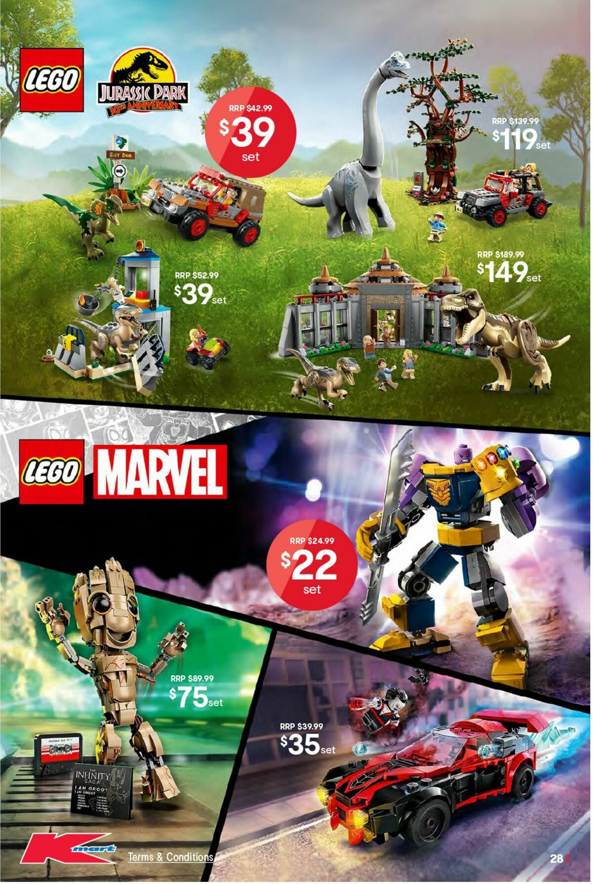 Kmart LEGO Sets for All Ages Catalogues from 1 December