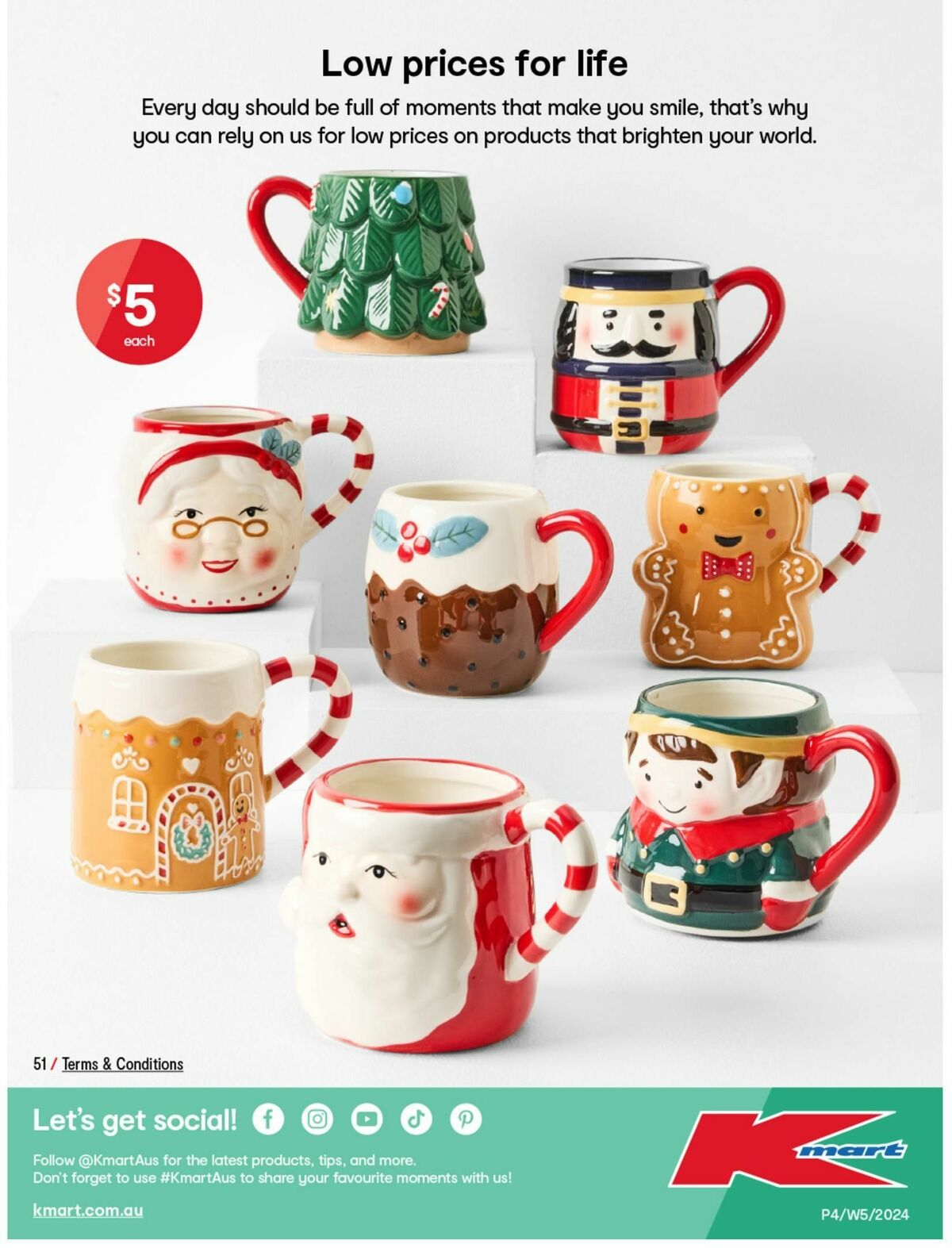 Kmart Low Prices for Life - Christmas Trends Catalogues from 31 October