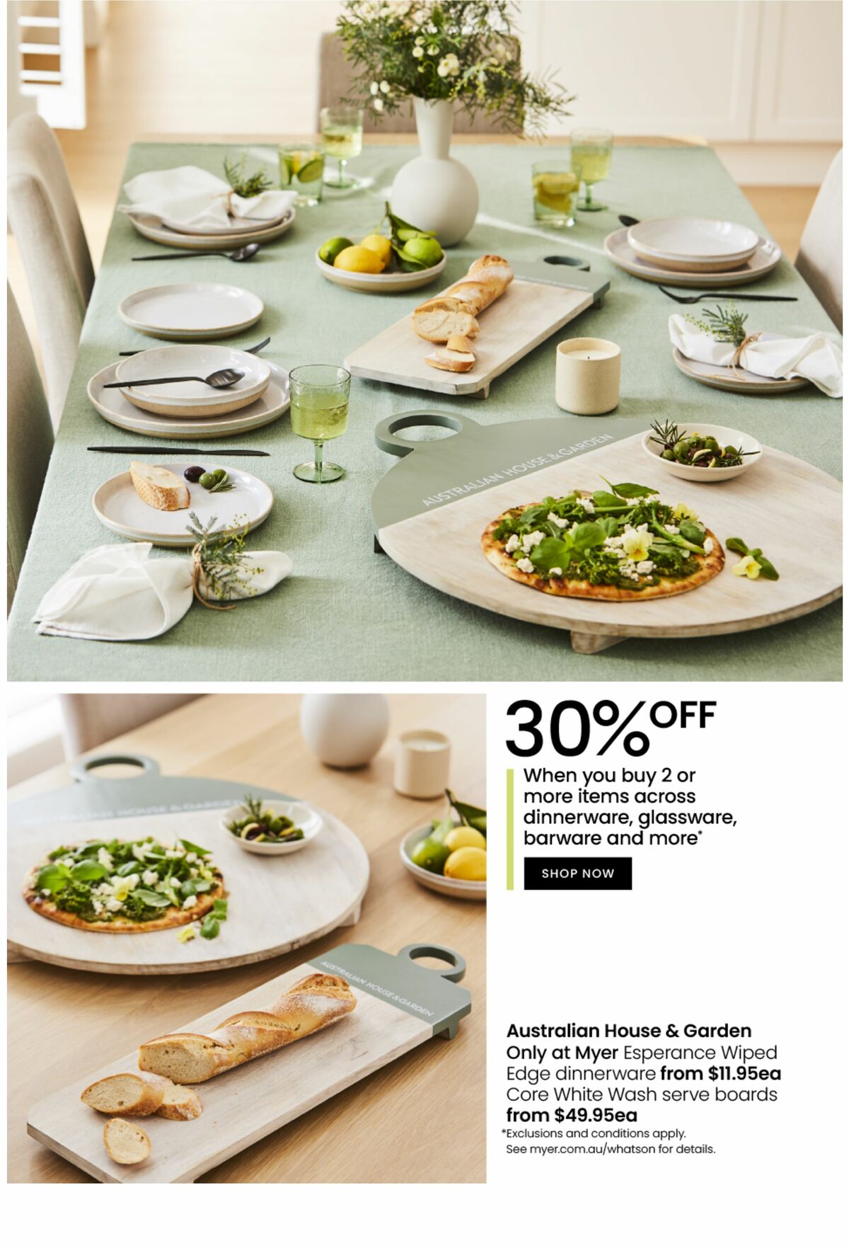 Myer Spring Style Home Catalogues from 8 August