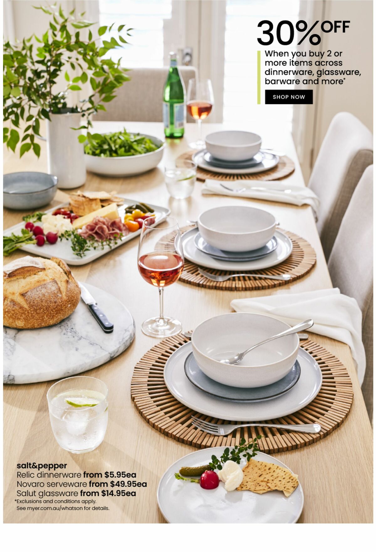 Myer Spring Style Home Catalogues from 8 August