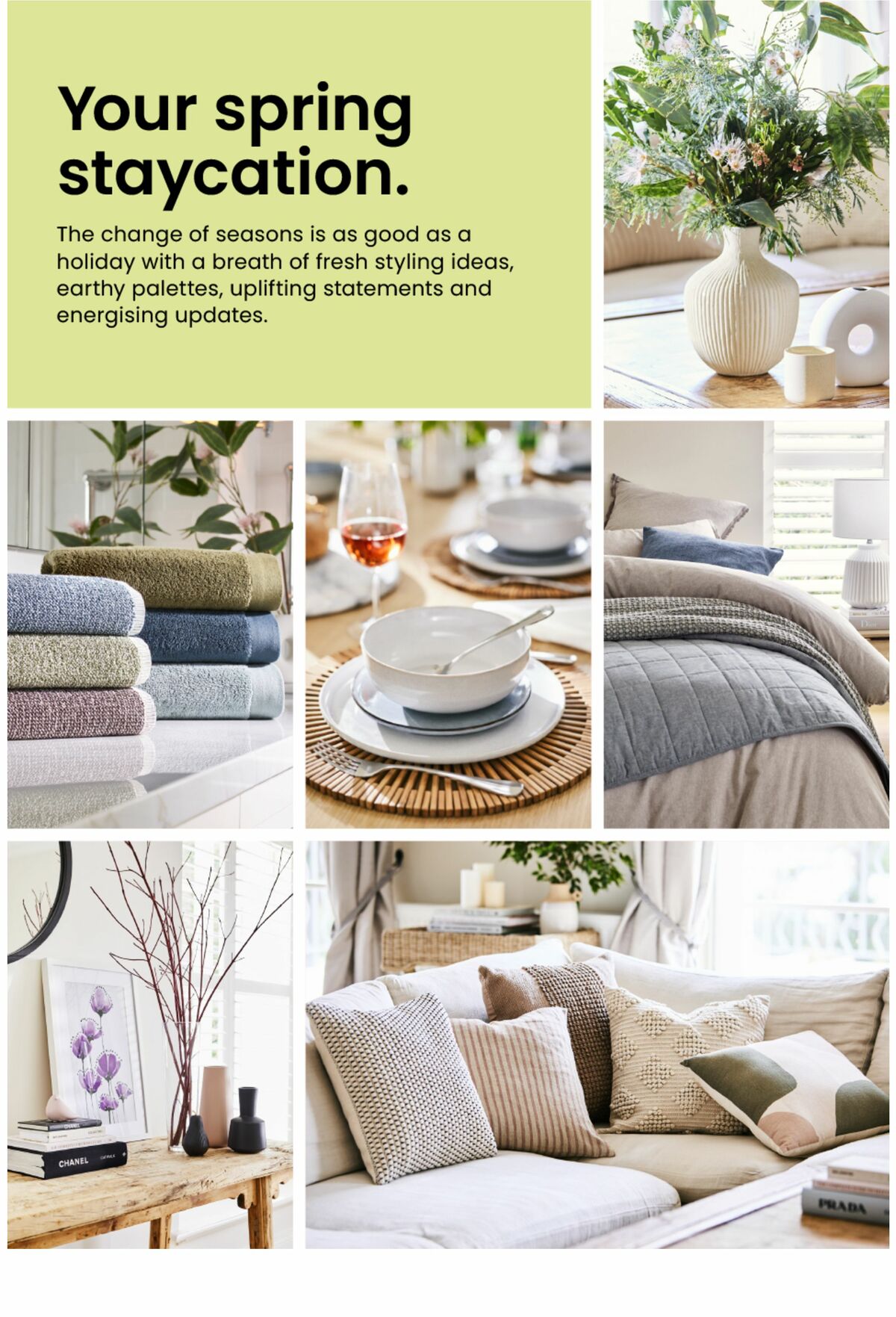 Myer Spring Style Home Catalogues from 8 August