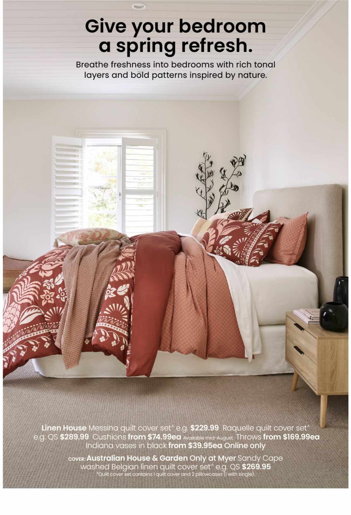 Myer Spring Style Home Catalogues from 8 August