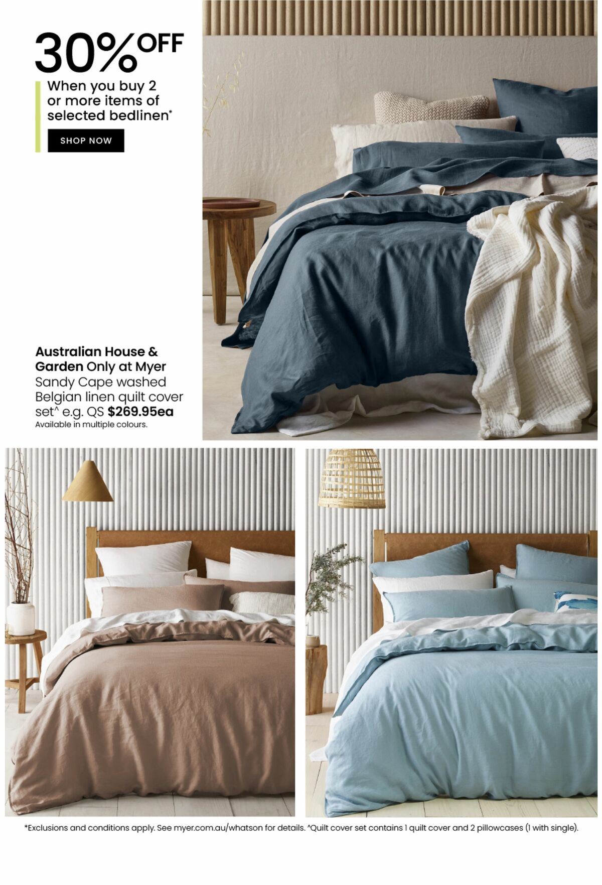 Myer Spring Style Home Catalogues from 8 August