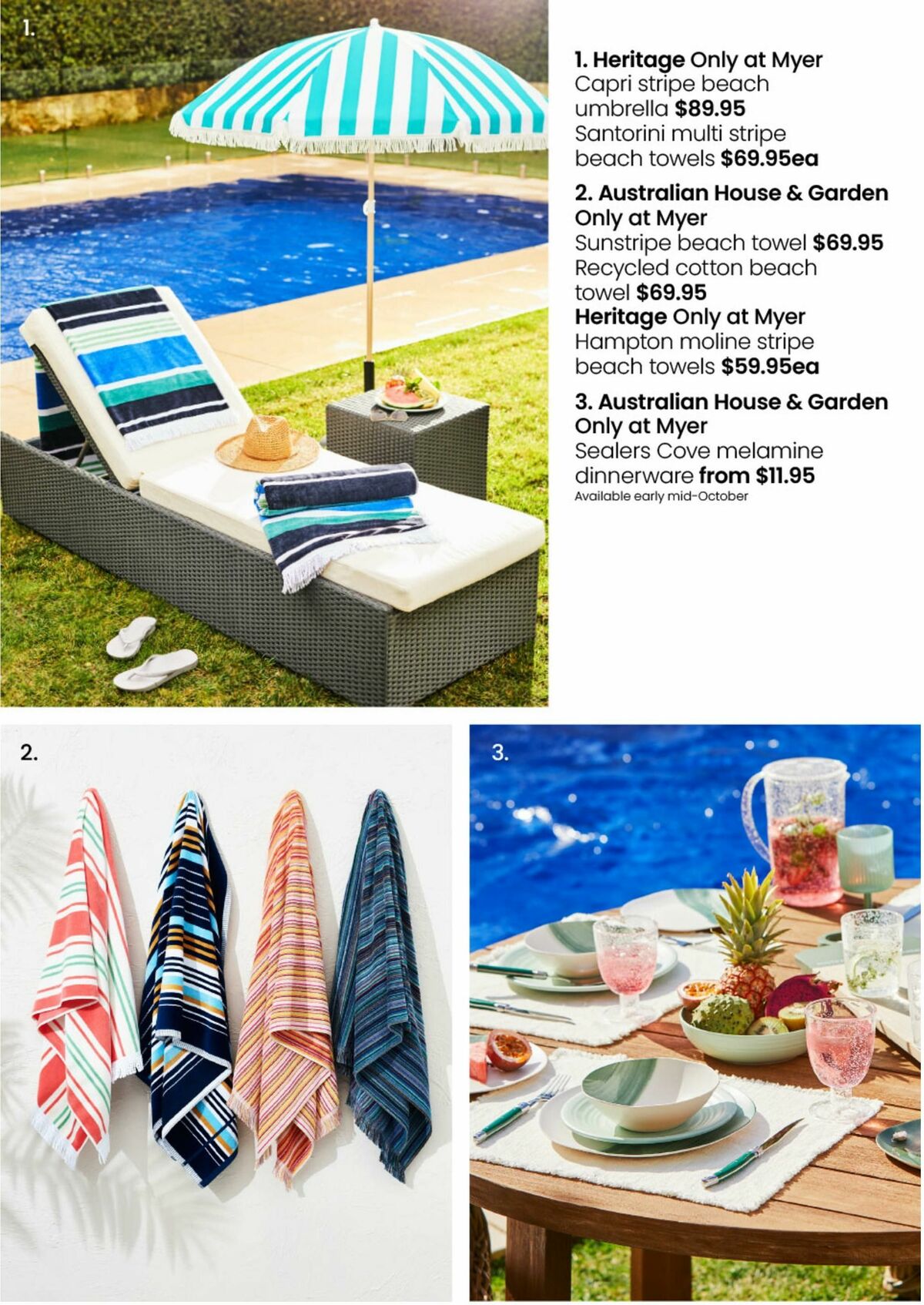 Myer Catalogues from 16 October