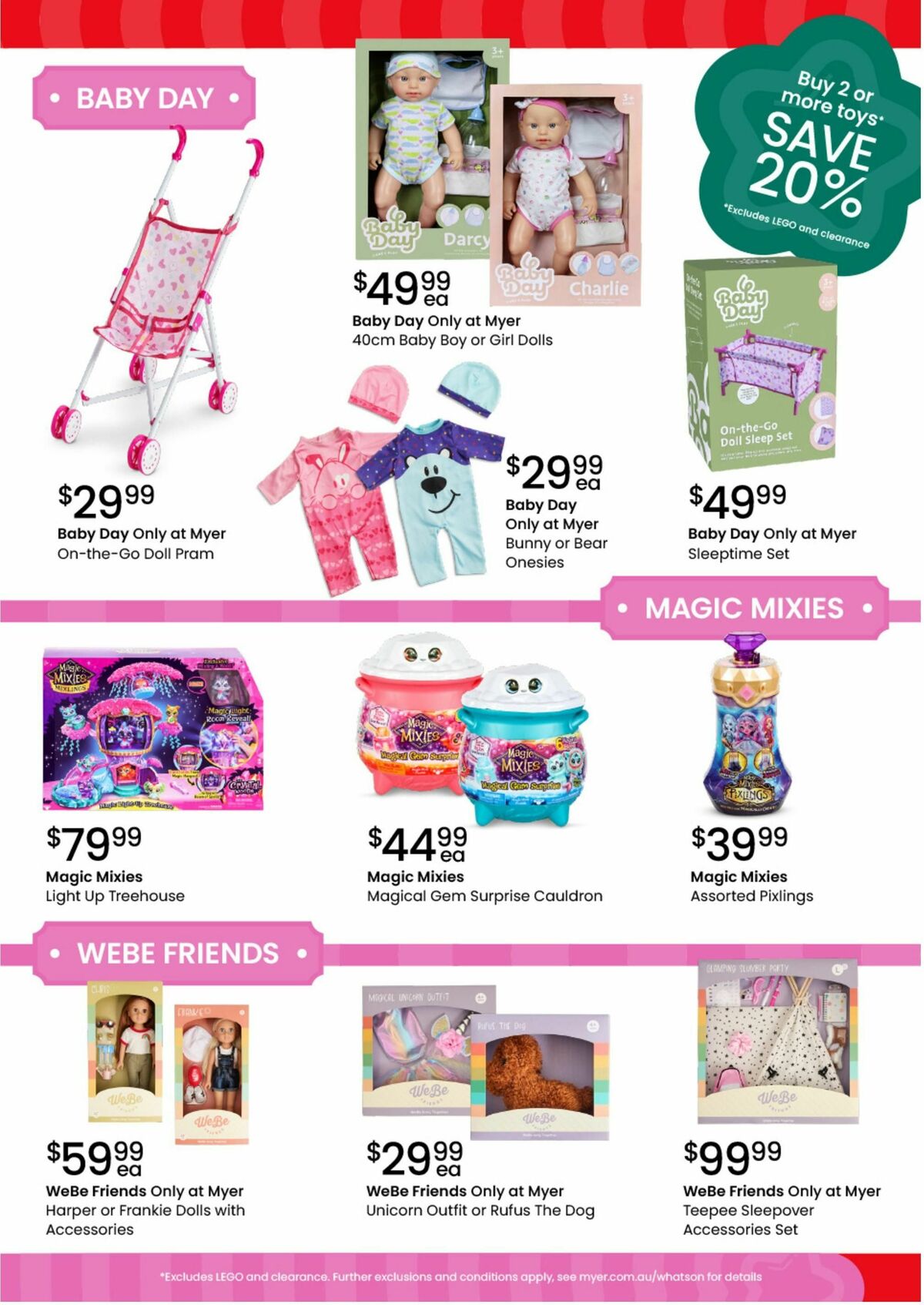 Myer Catalogues from 30 October