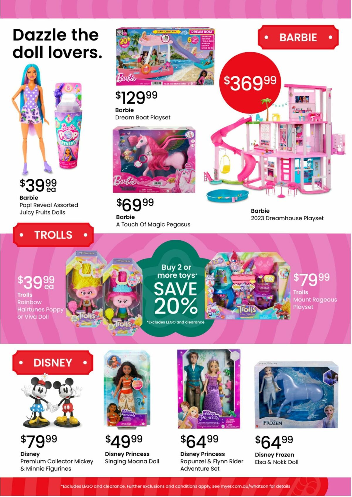 Myer Catalogues from 30 October