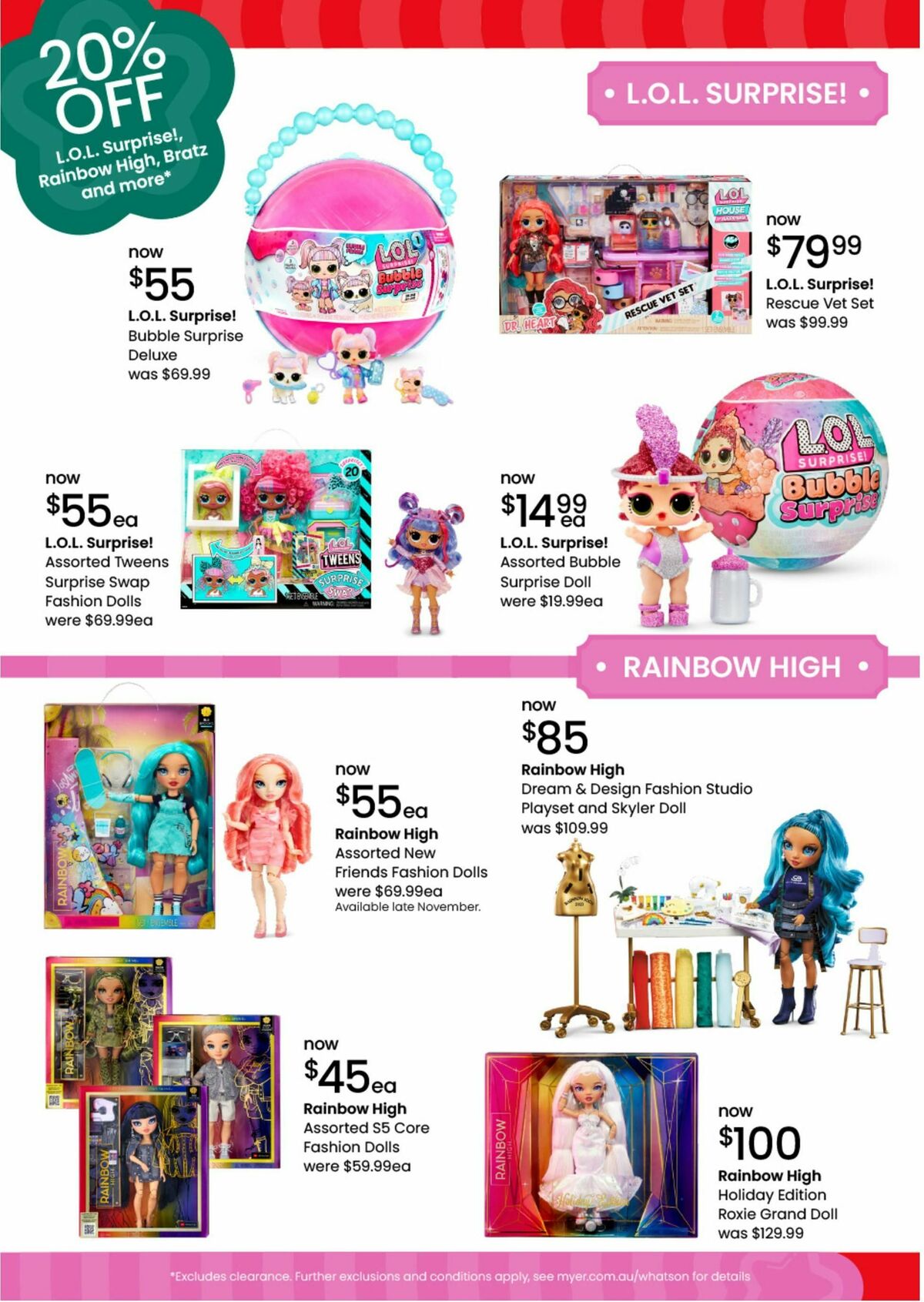 Myer Catalogues from 30 November