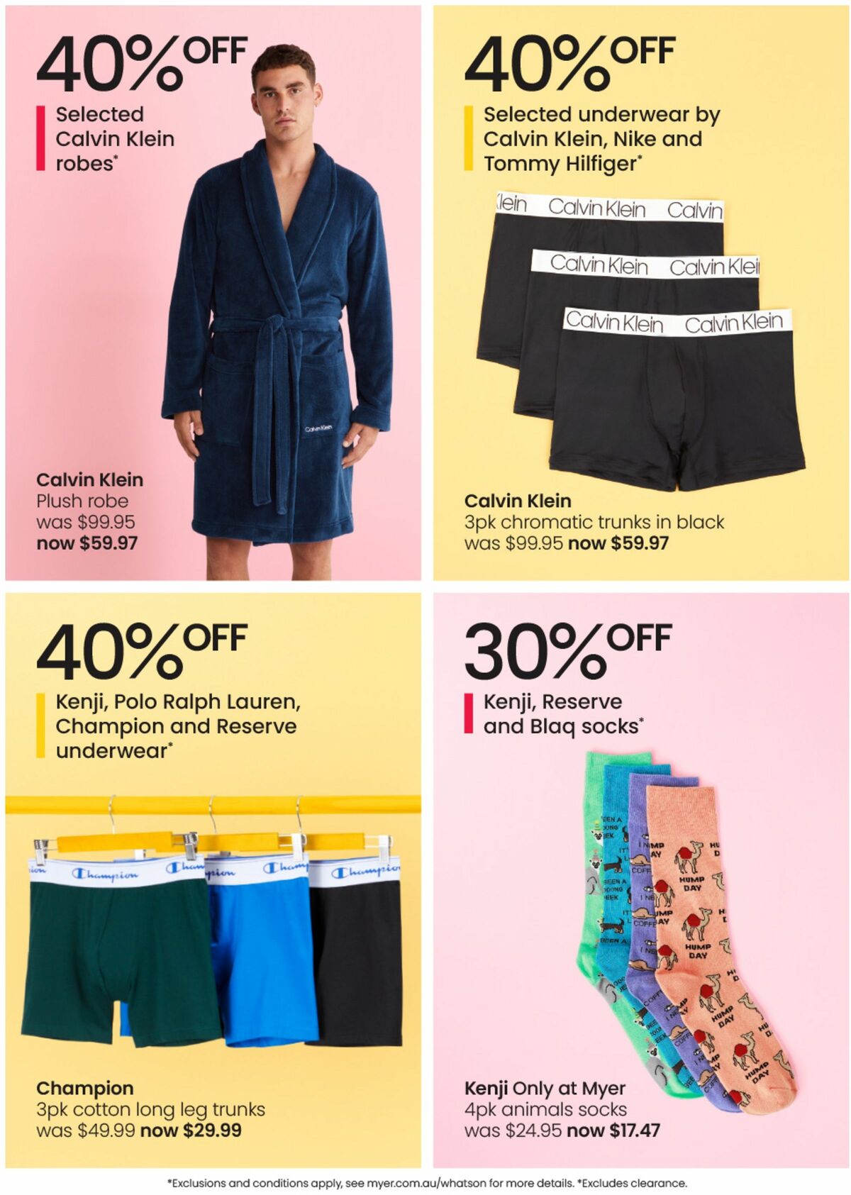 Myer Stocktake Sale - Softgoods Catalogues from 25 December