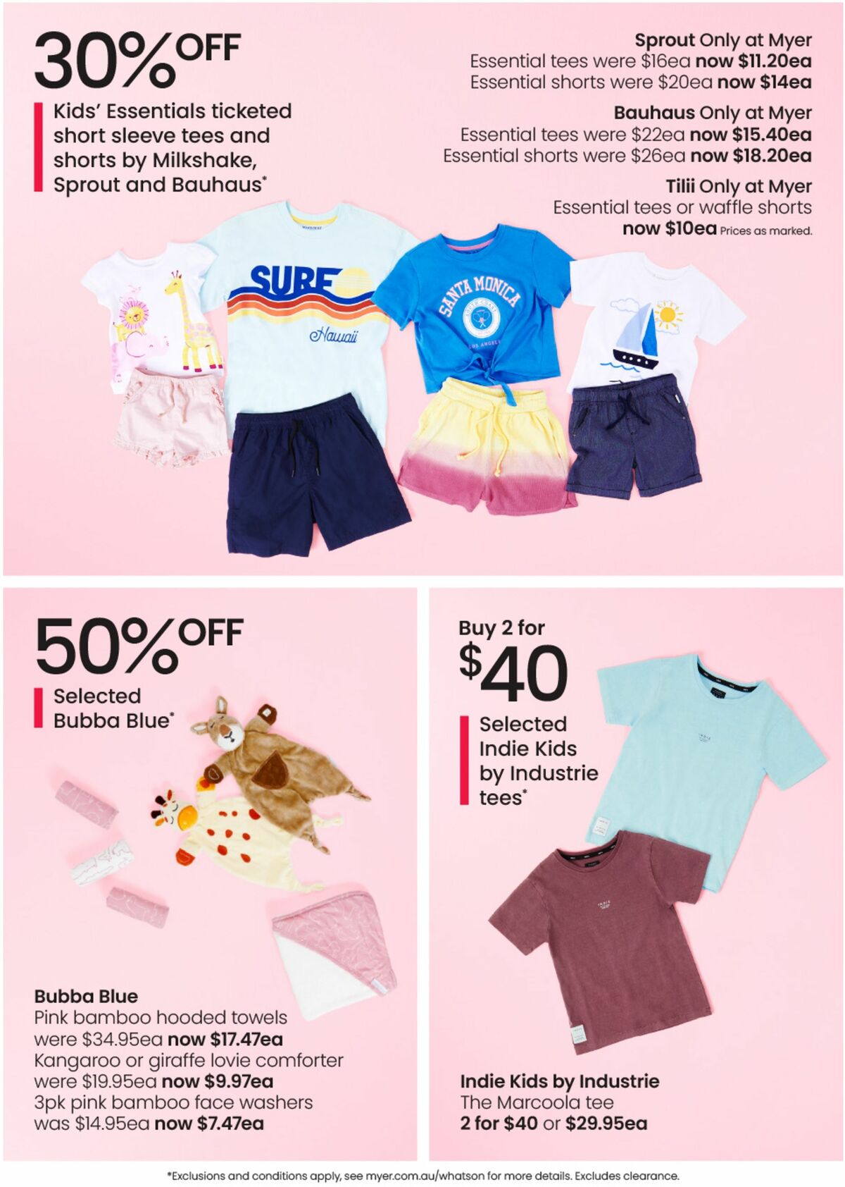 Myer Stocktake Sale - Softgoods Catalogues from 25 December