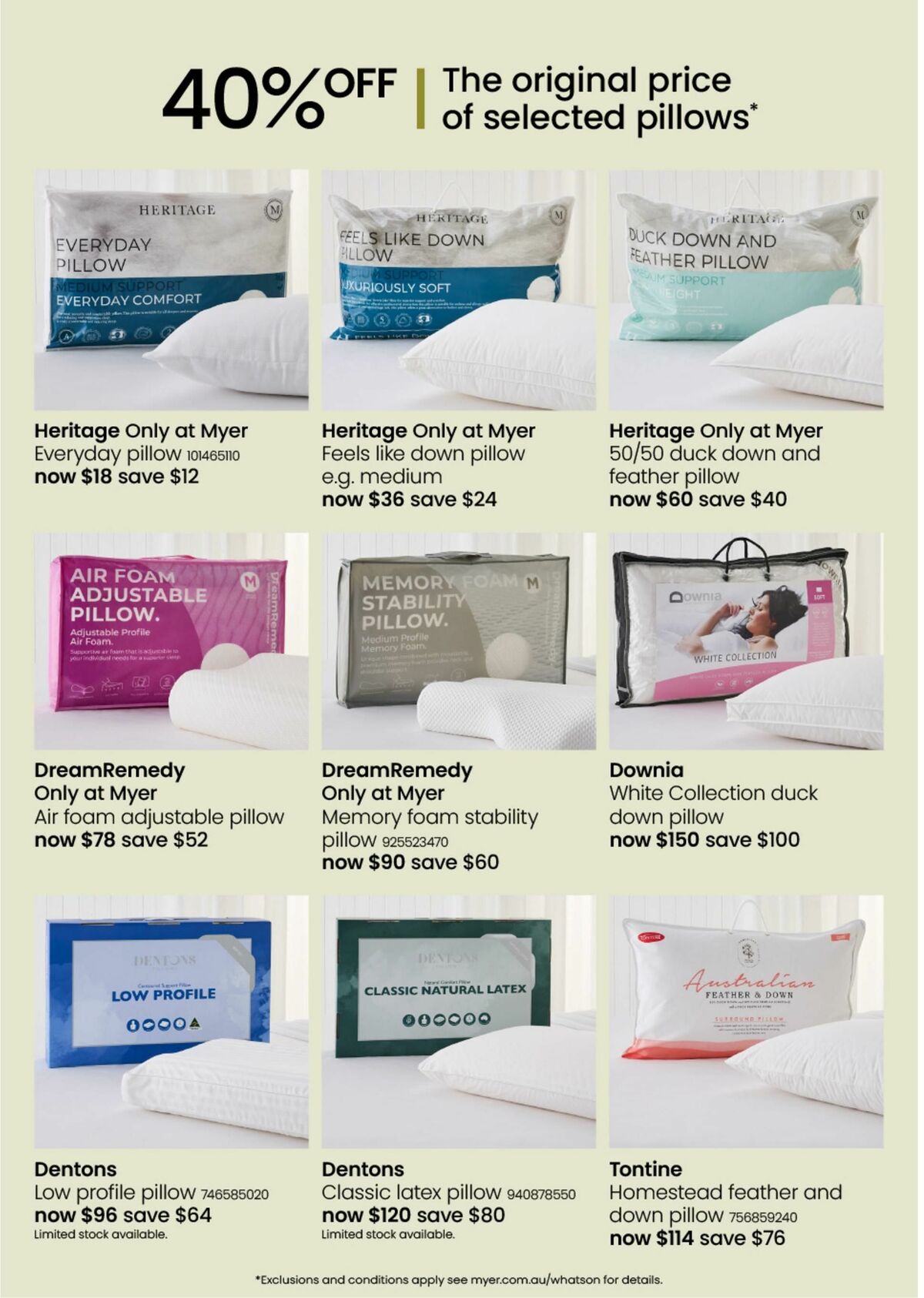 Myer Your Home Essentials - Softgoods Catalogues from 13 February