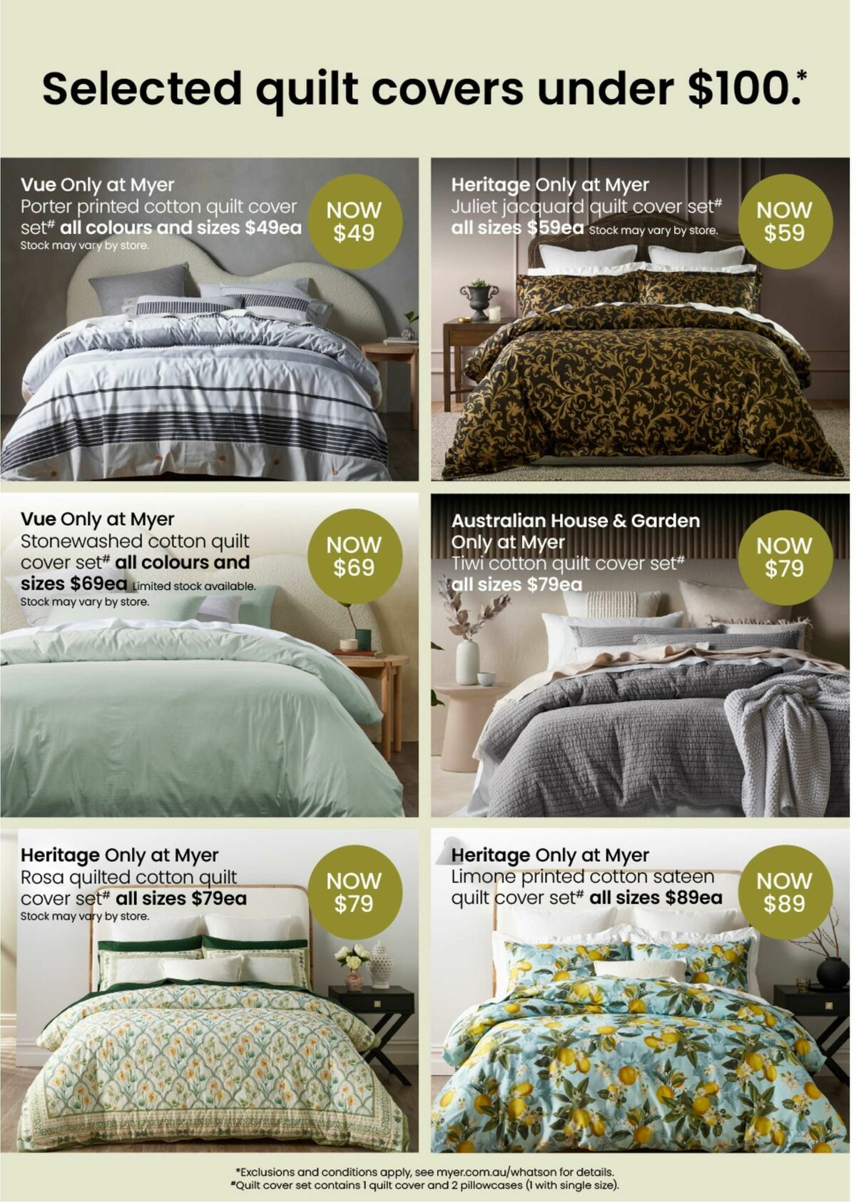 Myer Your Home Essentials - Softgoods Catalogues from 13 February