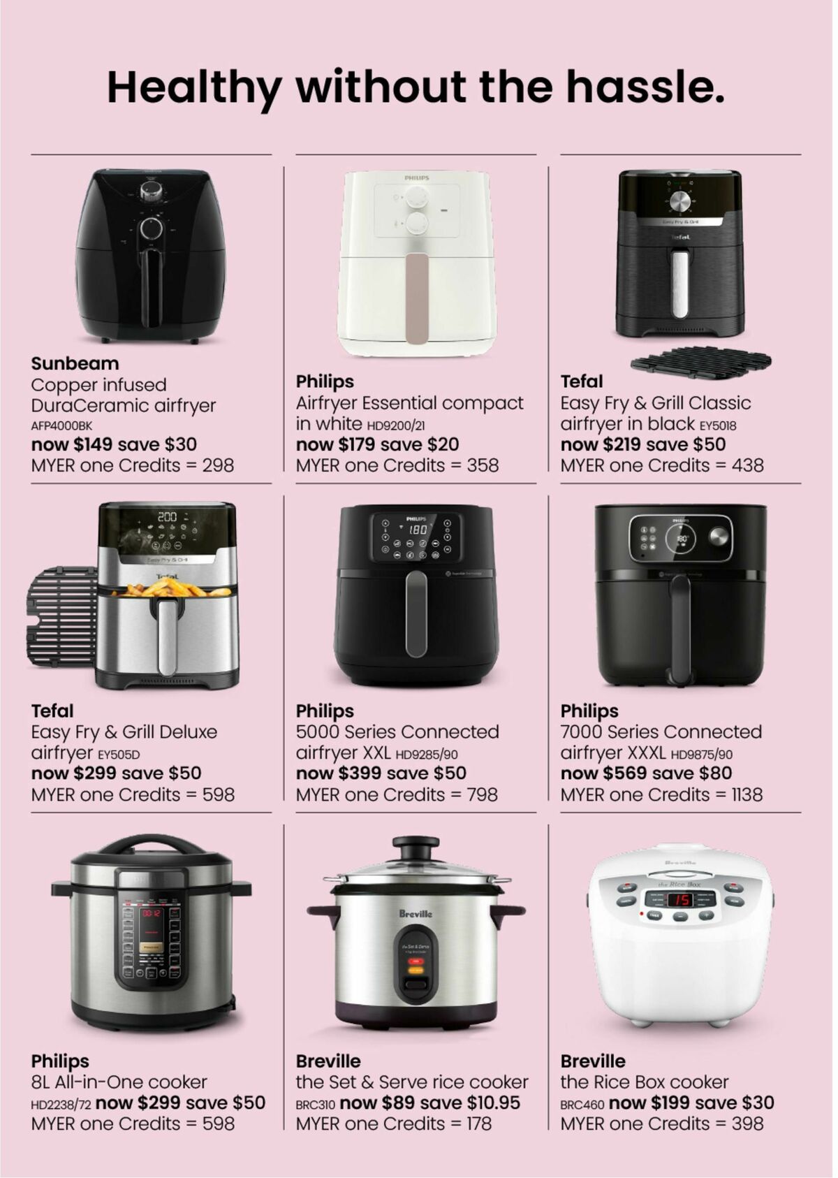 Myer Your Home Essentials - Hardgoods Catalogues from 13 February