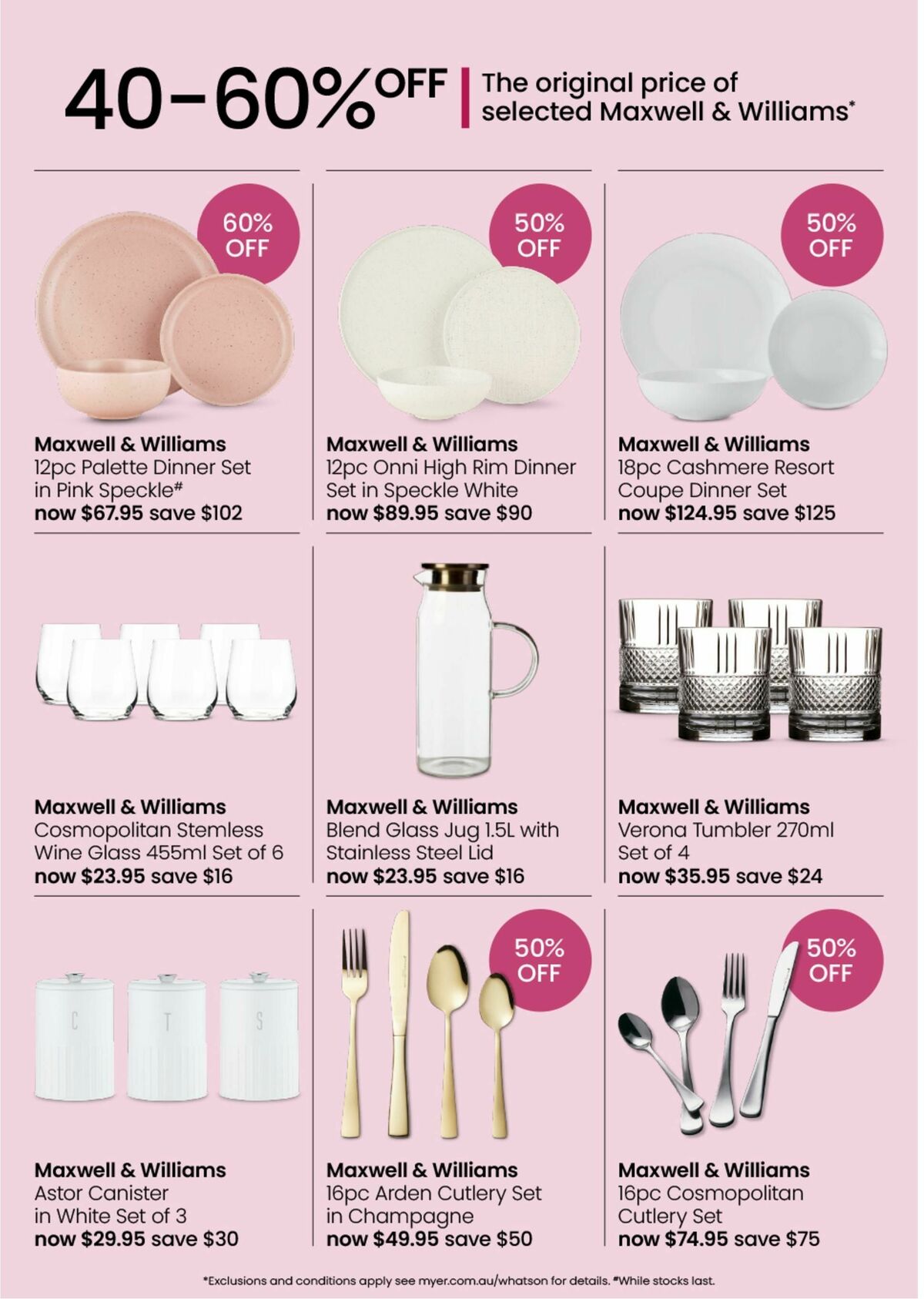 Myer Your Home Essentials - Hardgoods Catalogues from 13 February