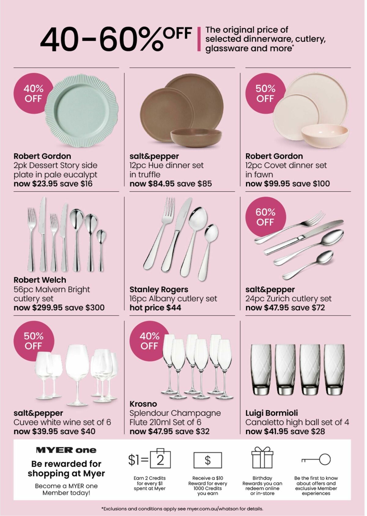 Myer Your Home Essentials - Hardgoods Catalogues from 13 February