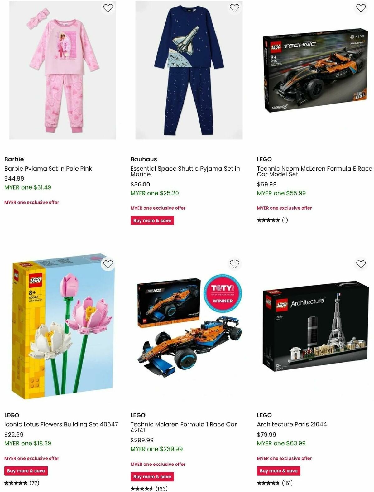 Myer Catalogues from 6 March