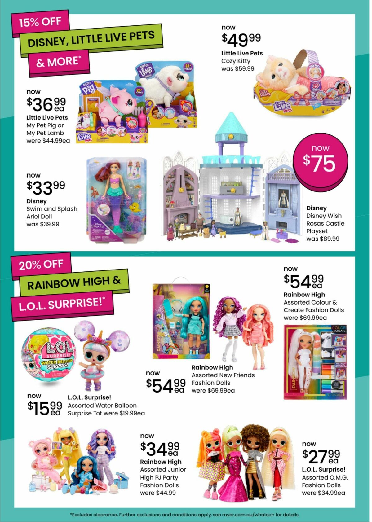 Myer Catalogues from 2 April