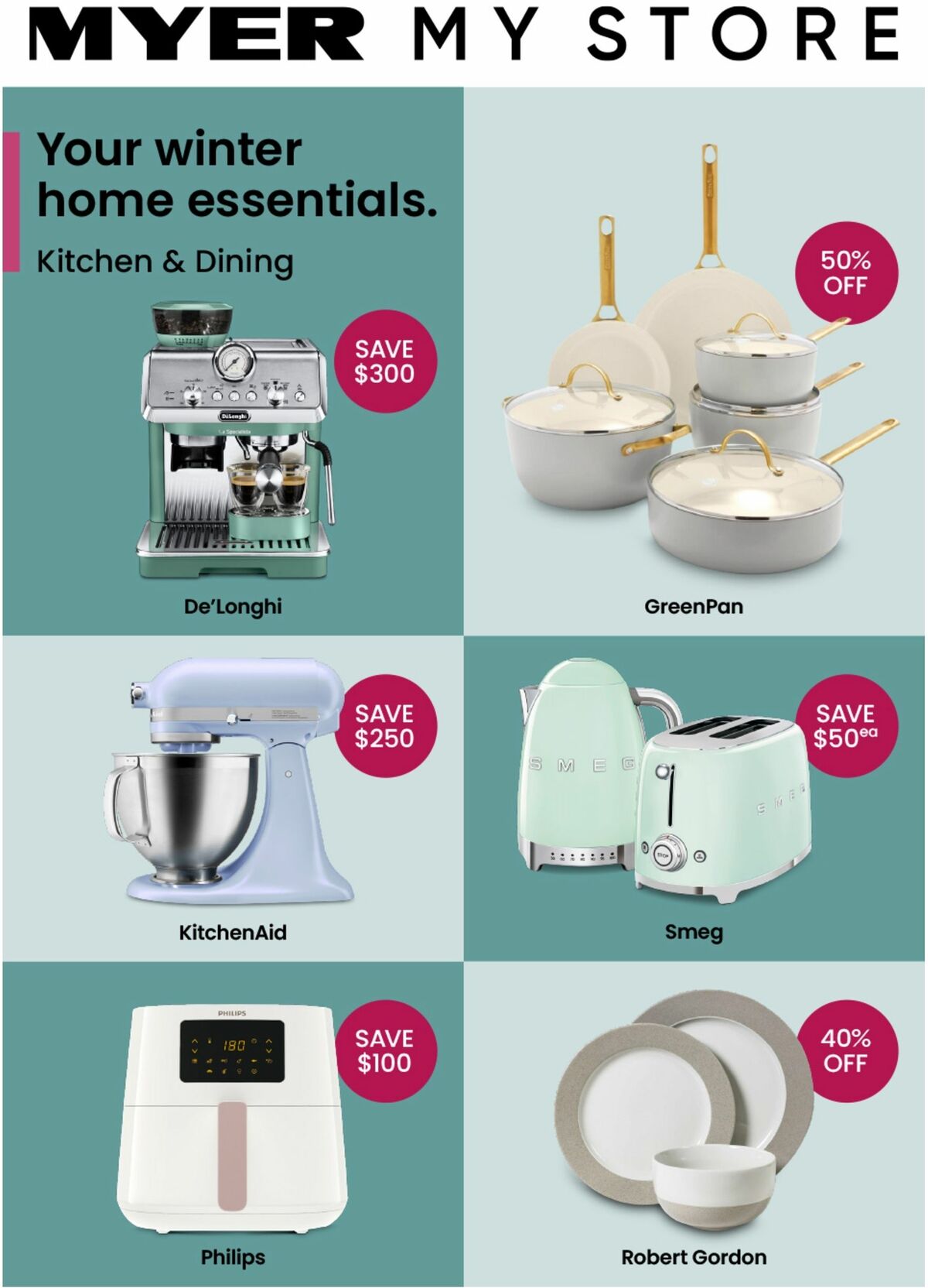 Myer Your Winter Home Essentials Catalogues from 8 May