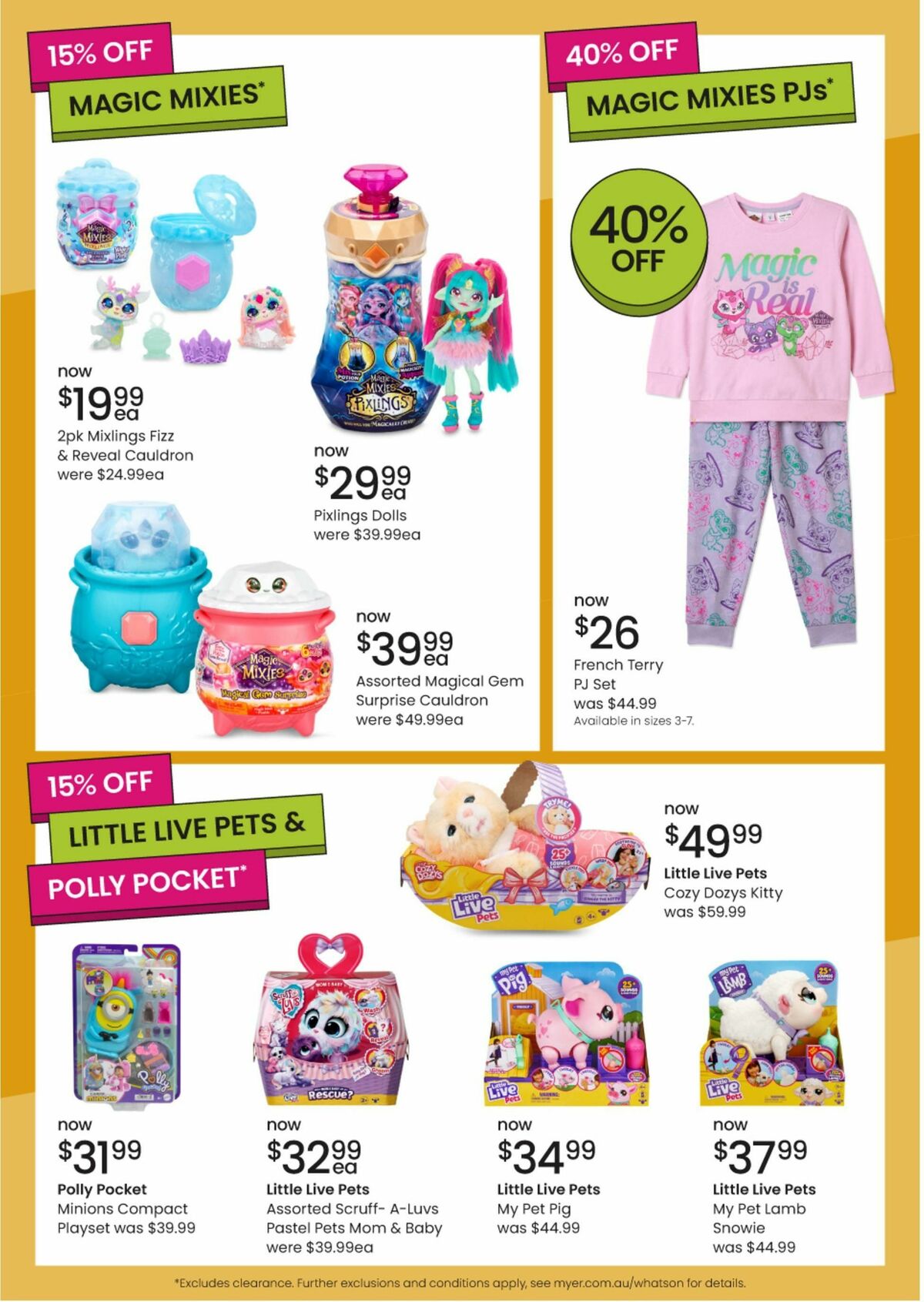 Myer Catalogues from 17 June