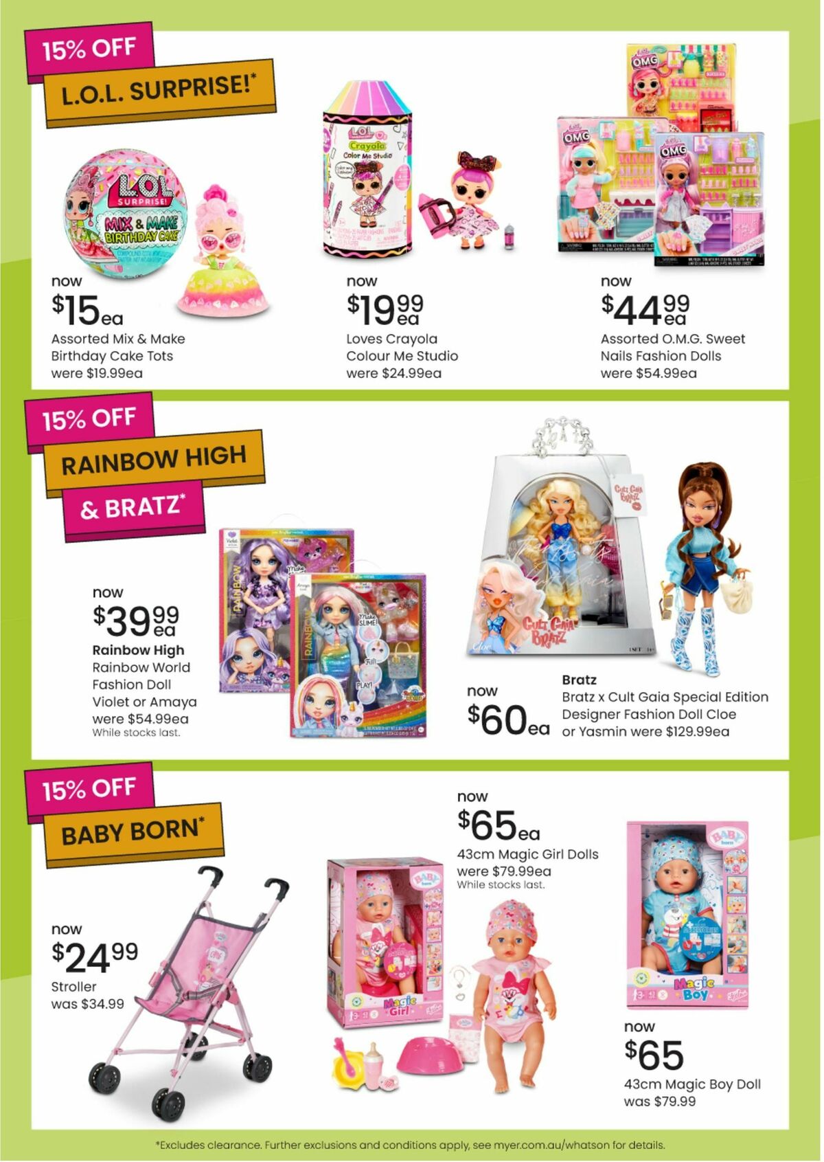 Myer Catalogues from 17 June