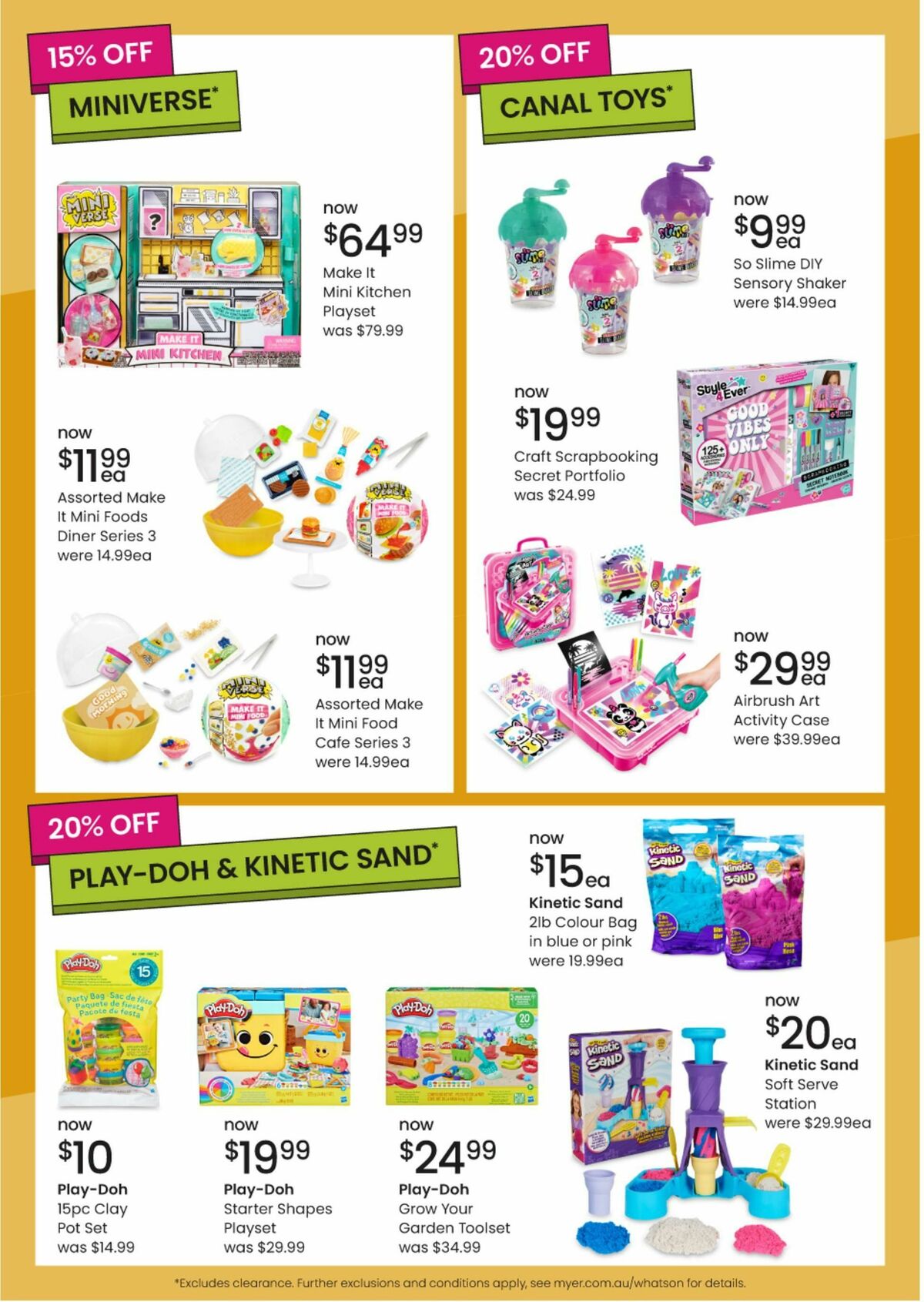 Myer Catalogues from 17 June