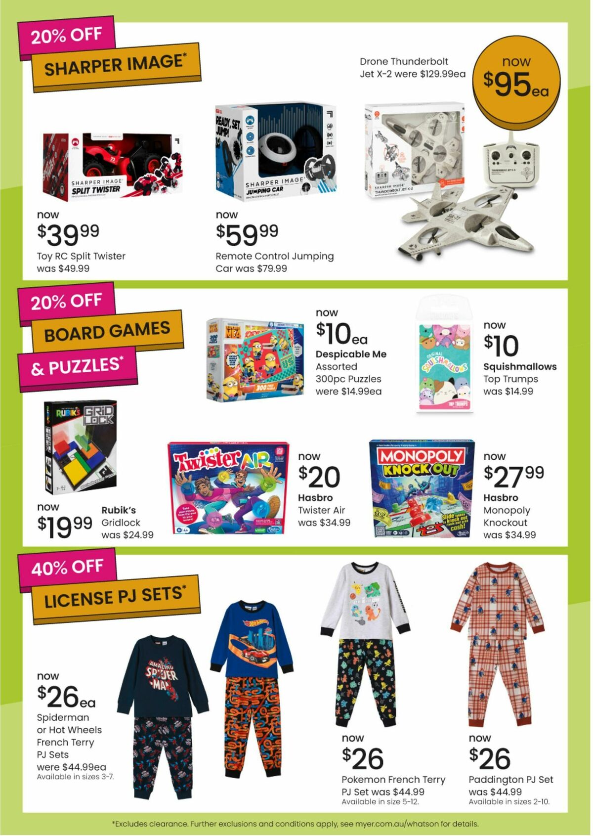Myer Catalogues from 17 June